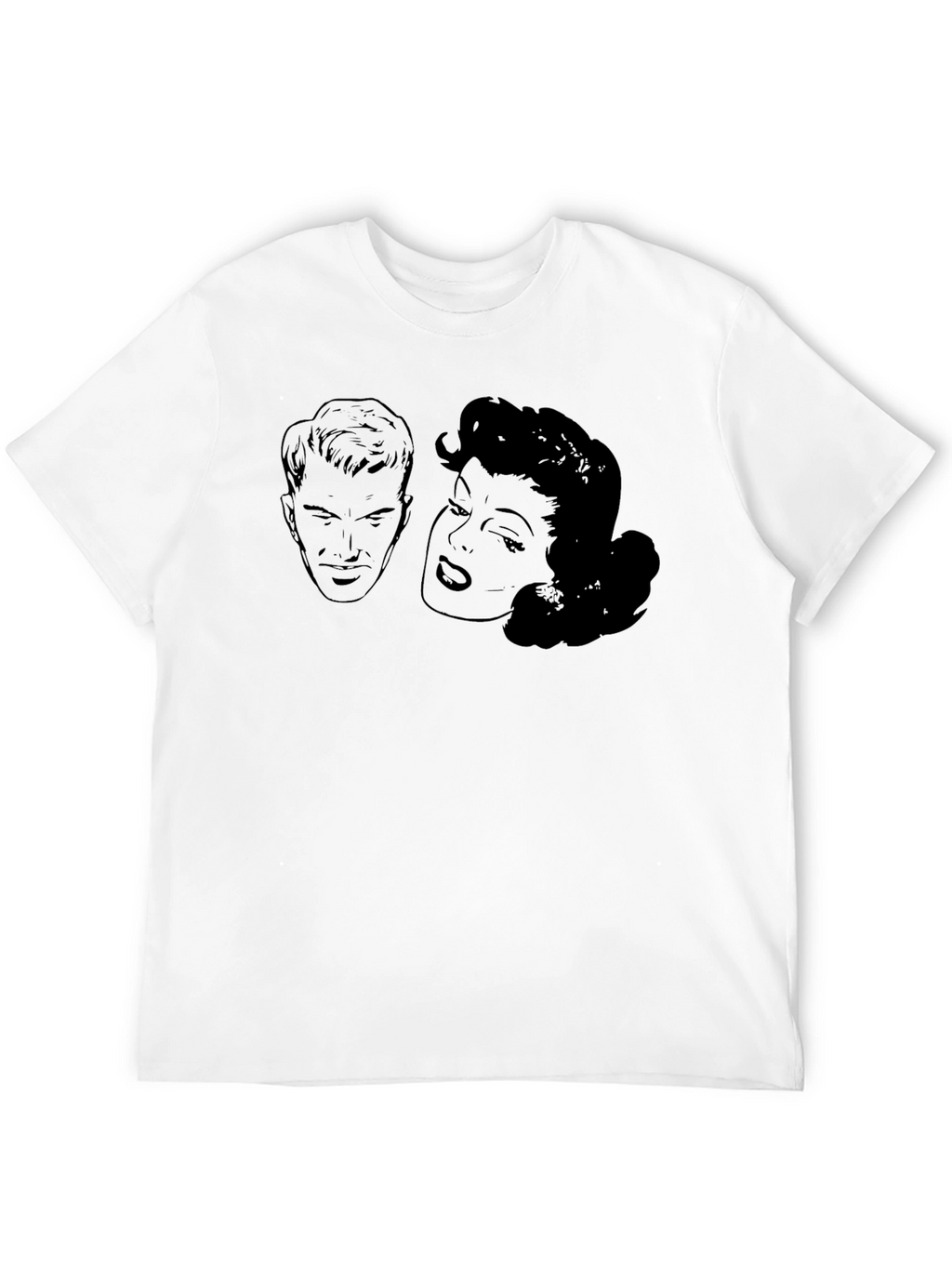 Retro Comic Black T-Shirt