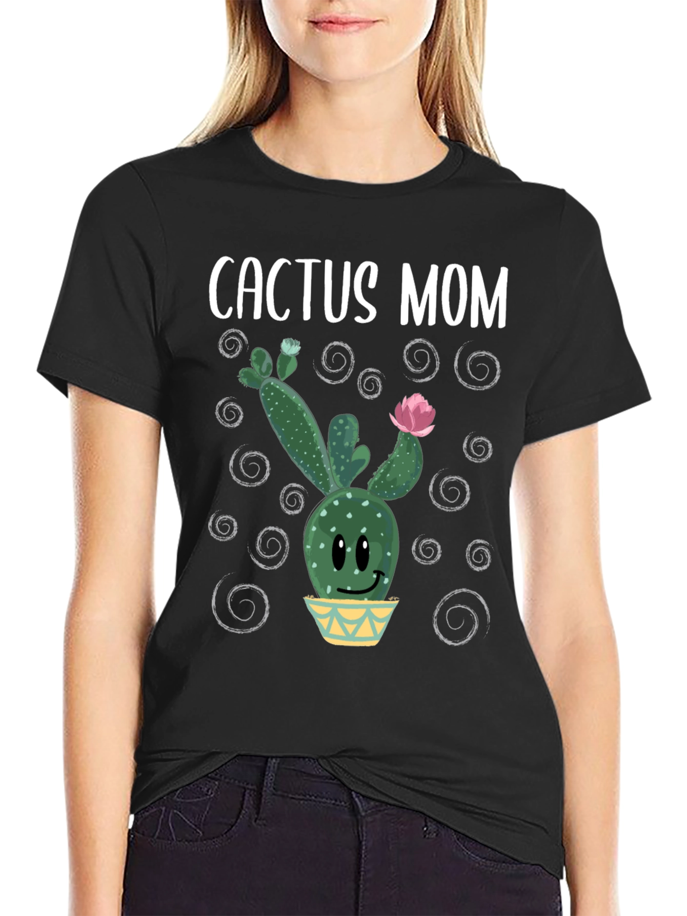 Cactus Mom Graphic T-Shirt