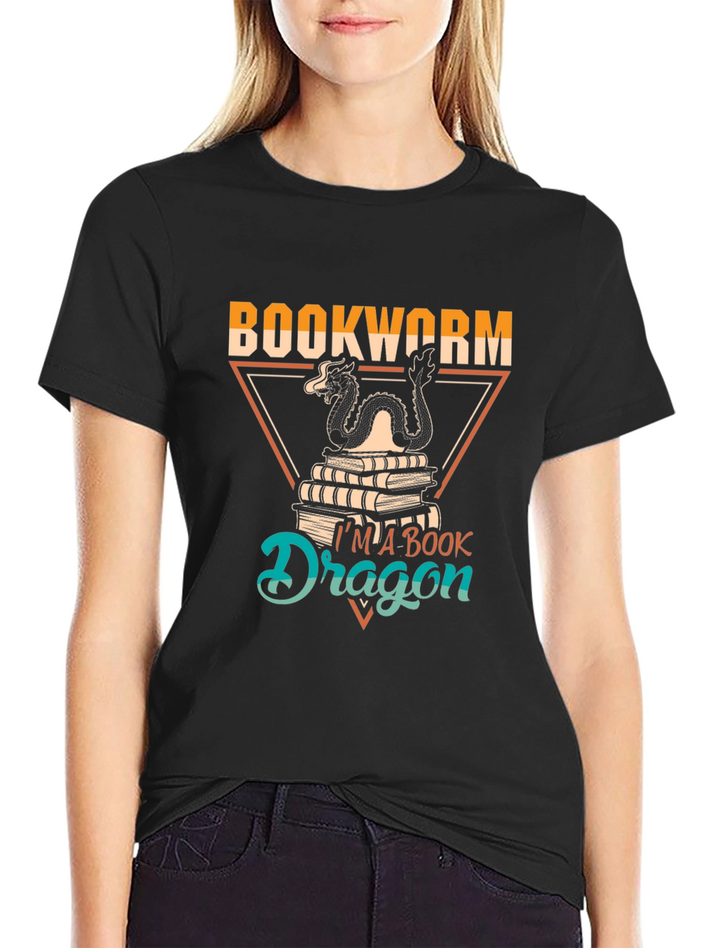 Bookworm Dragon T-Shirt