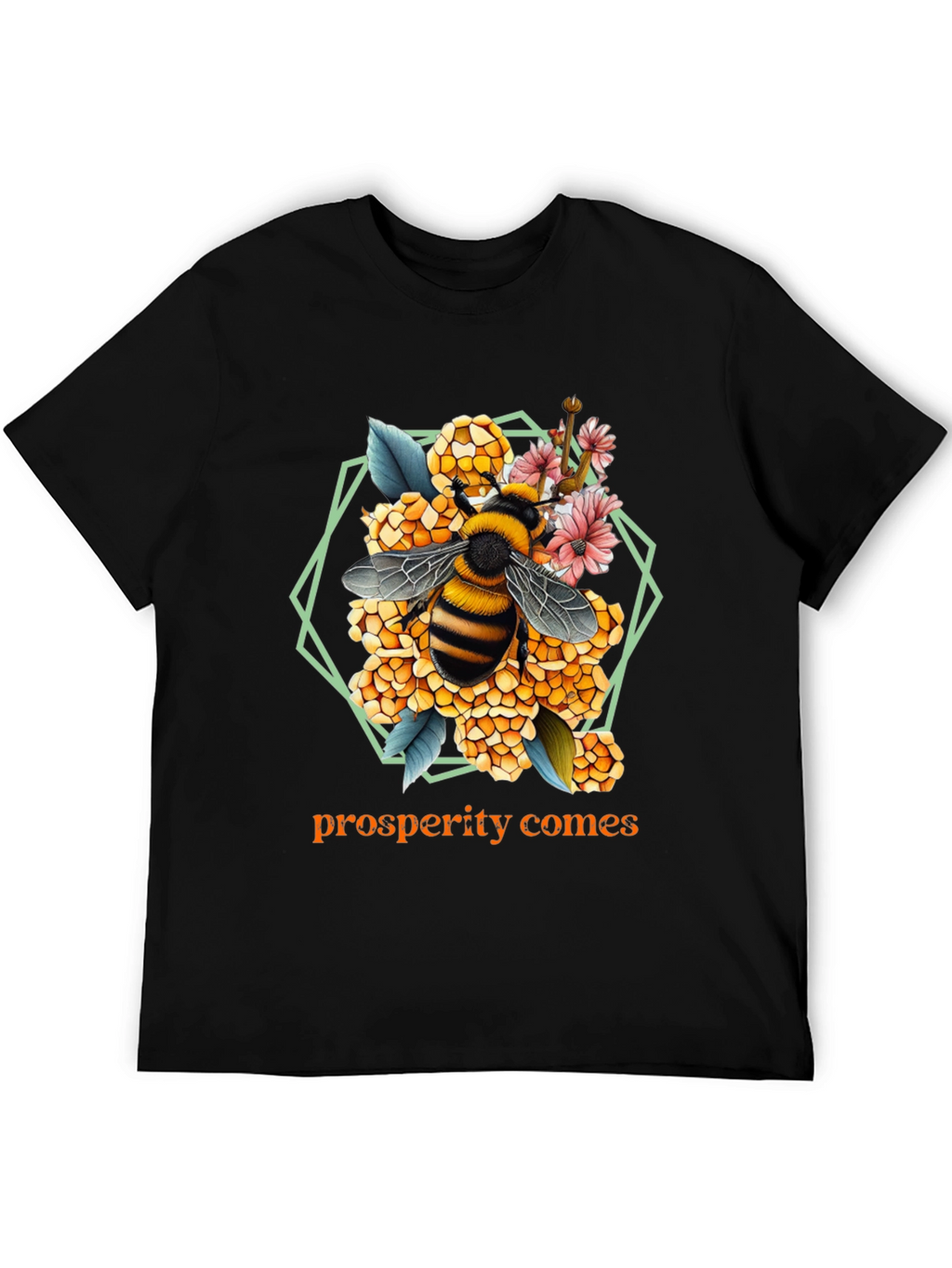Bee Prosperity Graphic T-Shirt