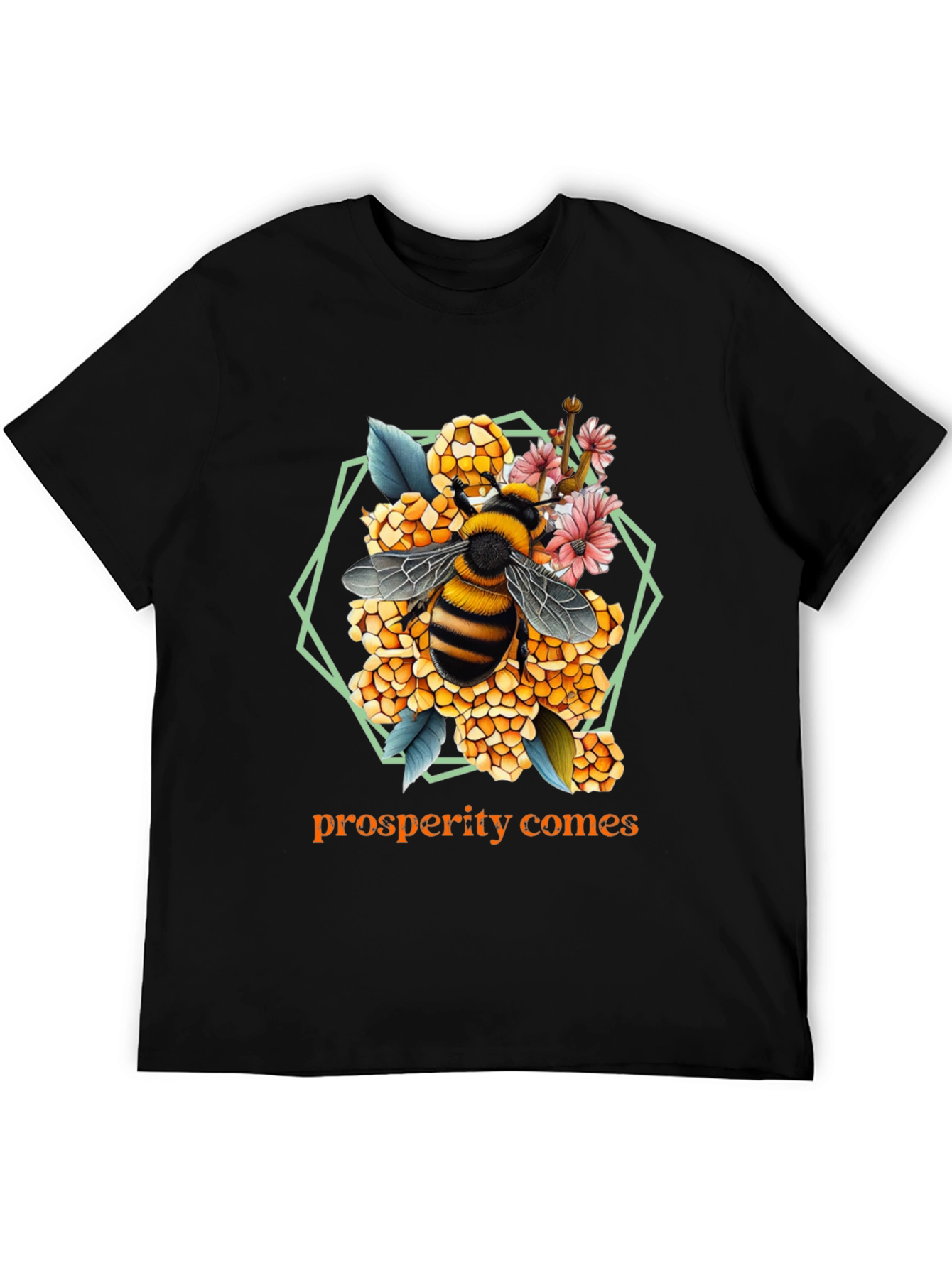 Bee Prosperity Graphic T-Shirt