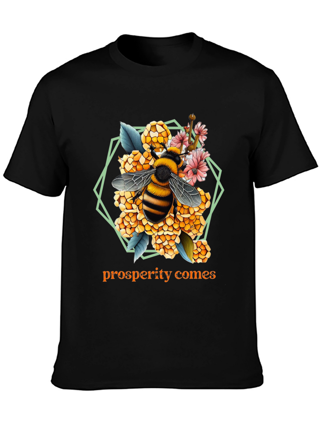 Bee Prosperity Graphic T-Shirt