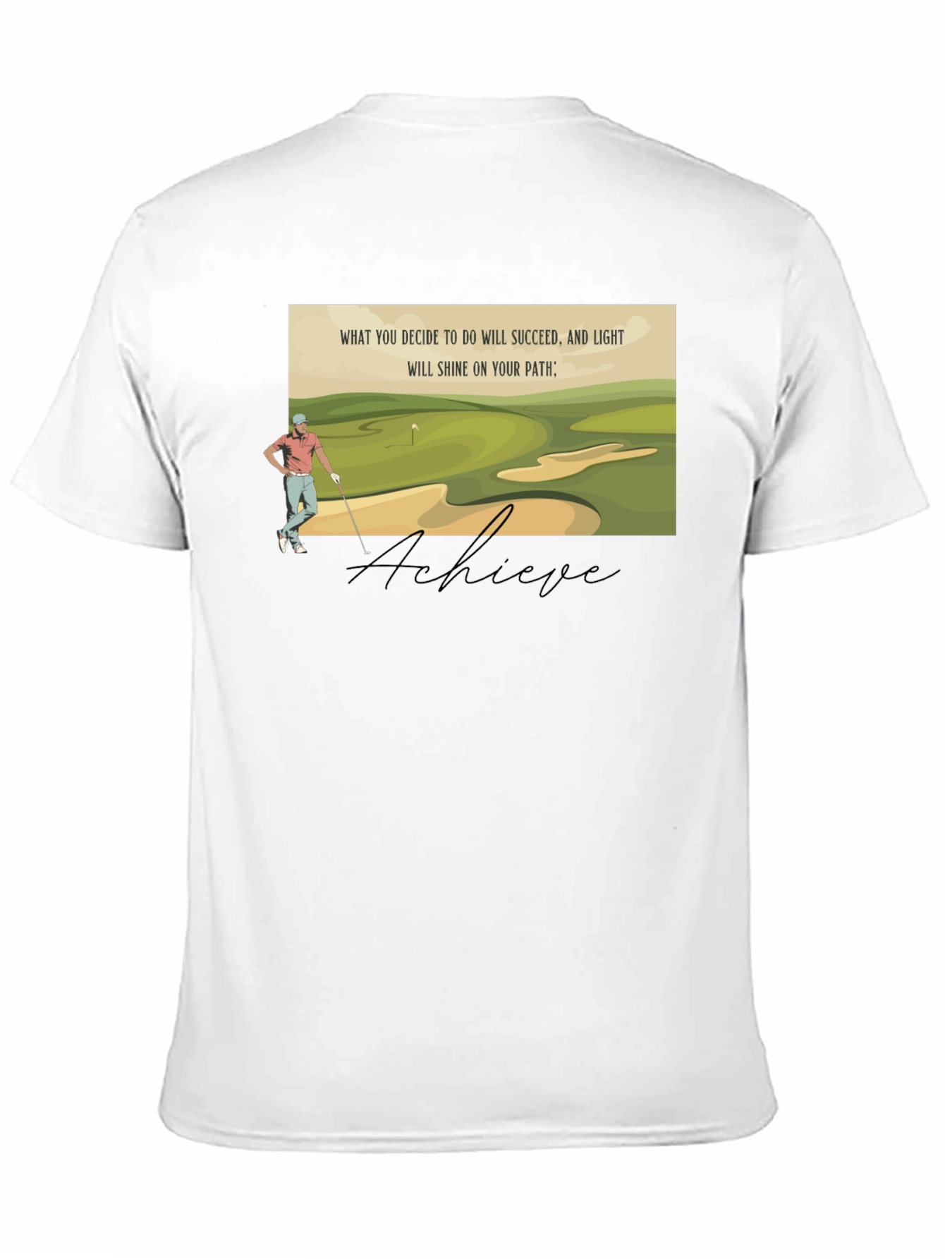 Achieve Golf T-Shirt - Light Your Path