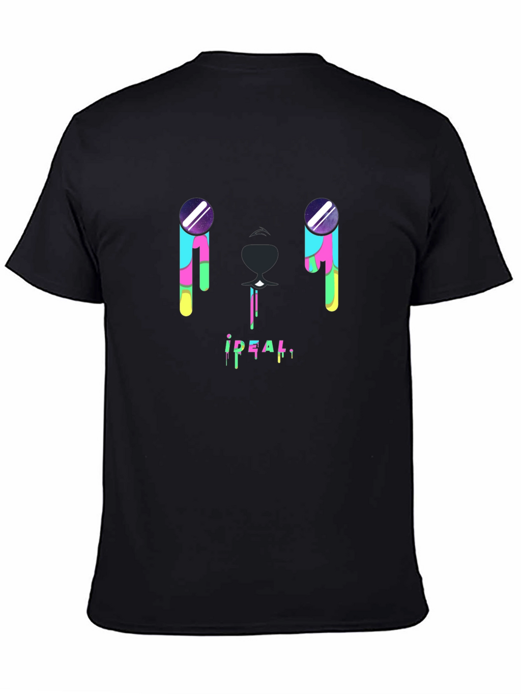 Mens Graphic T-Shirt - Abstract Drip Design
