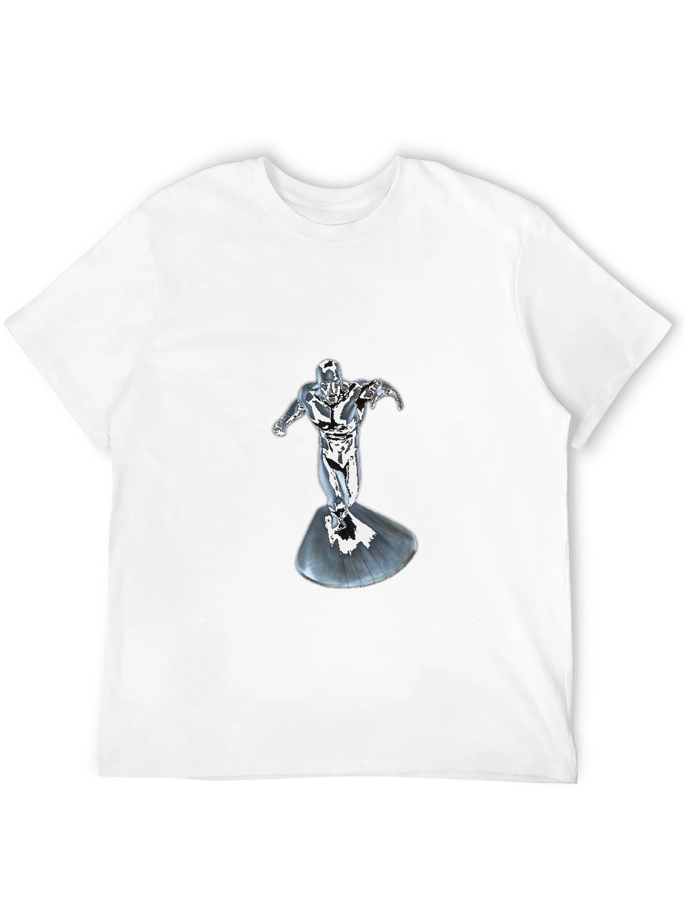 Silver Surfer Graphic Tee - Cosmic Style