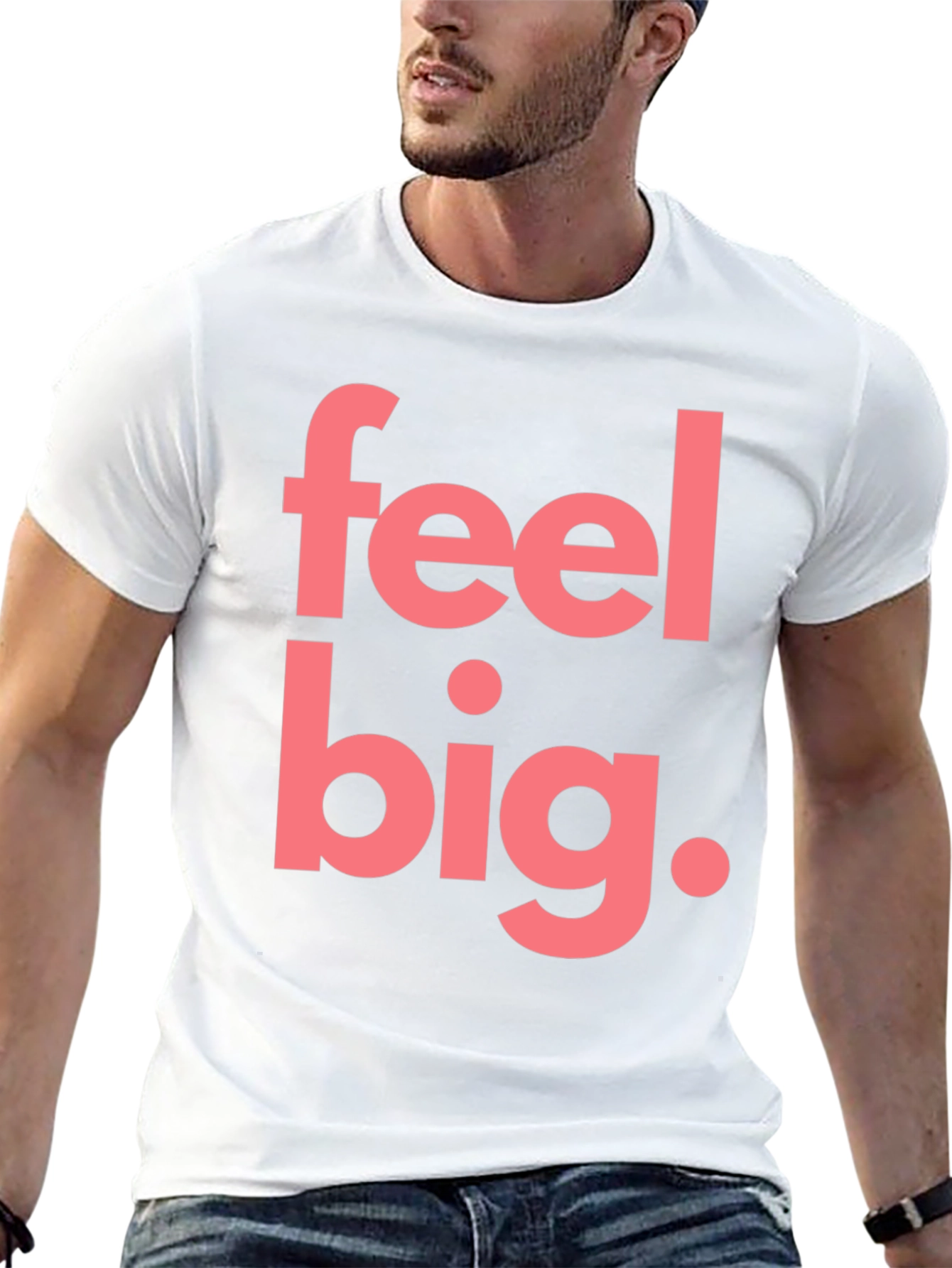 Feel Big Graphic Tee - Mens Black T-Shirt