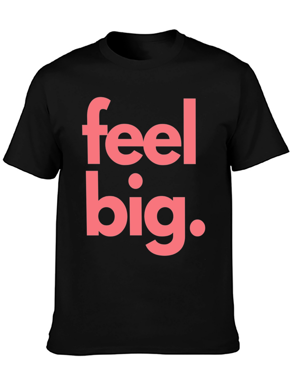 Feel Big Graphic Tee - Mens Black T-Shirt