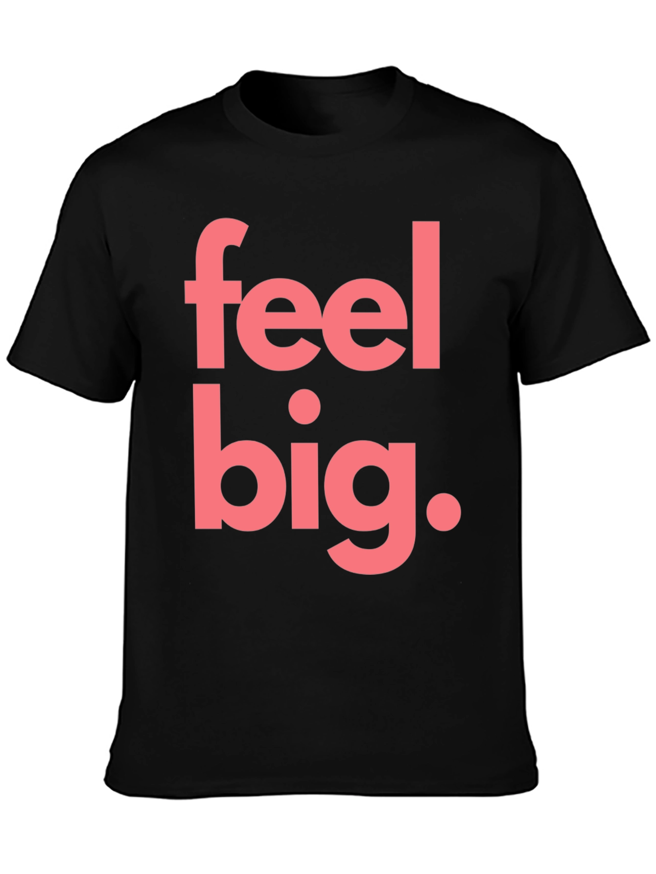 Feel Big Graphic Tee - Mens Black T-Shirt