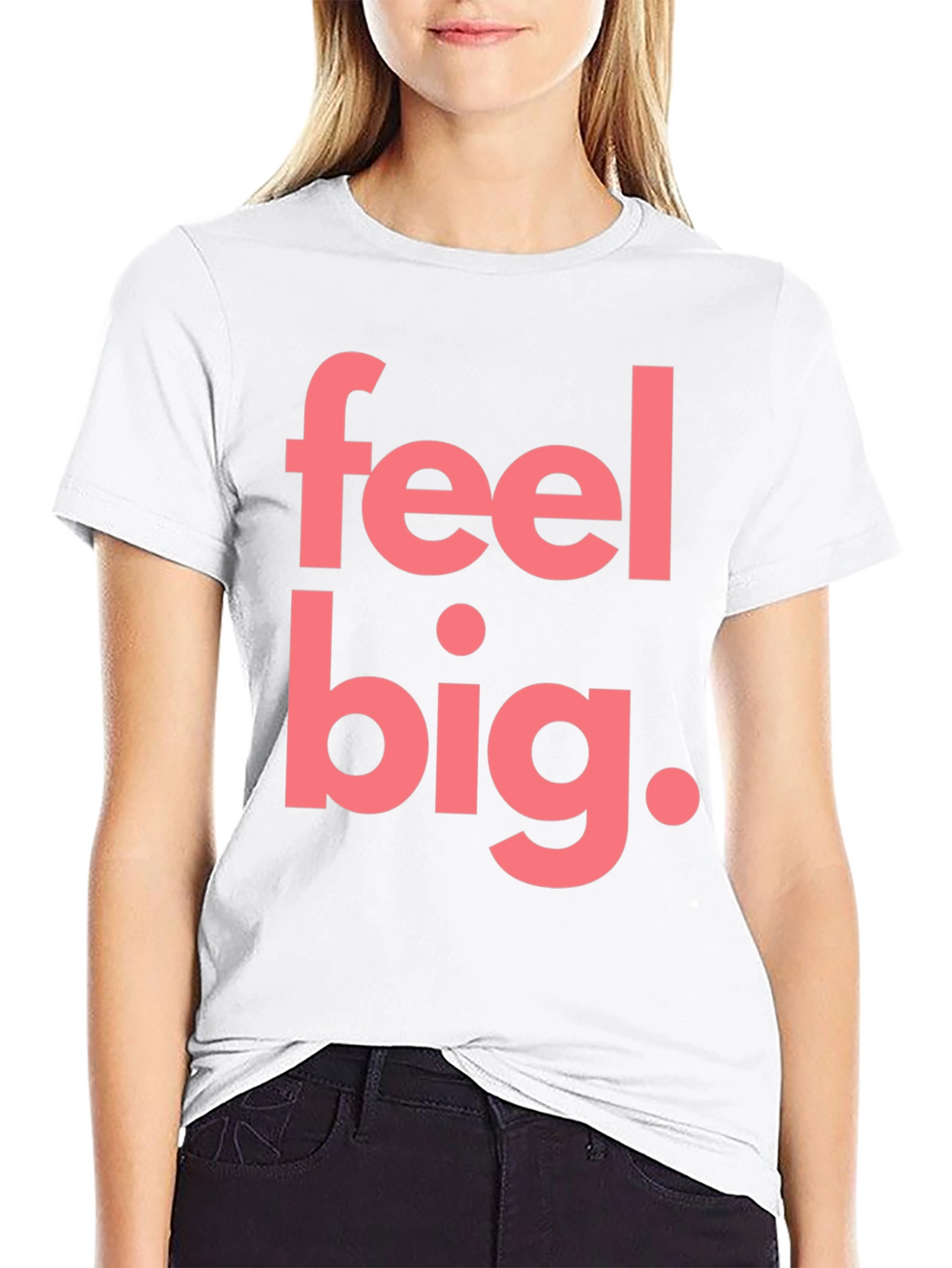 Feel Big Graphic Tee - Mens Black T-Shirt