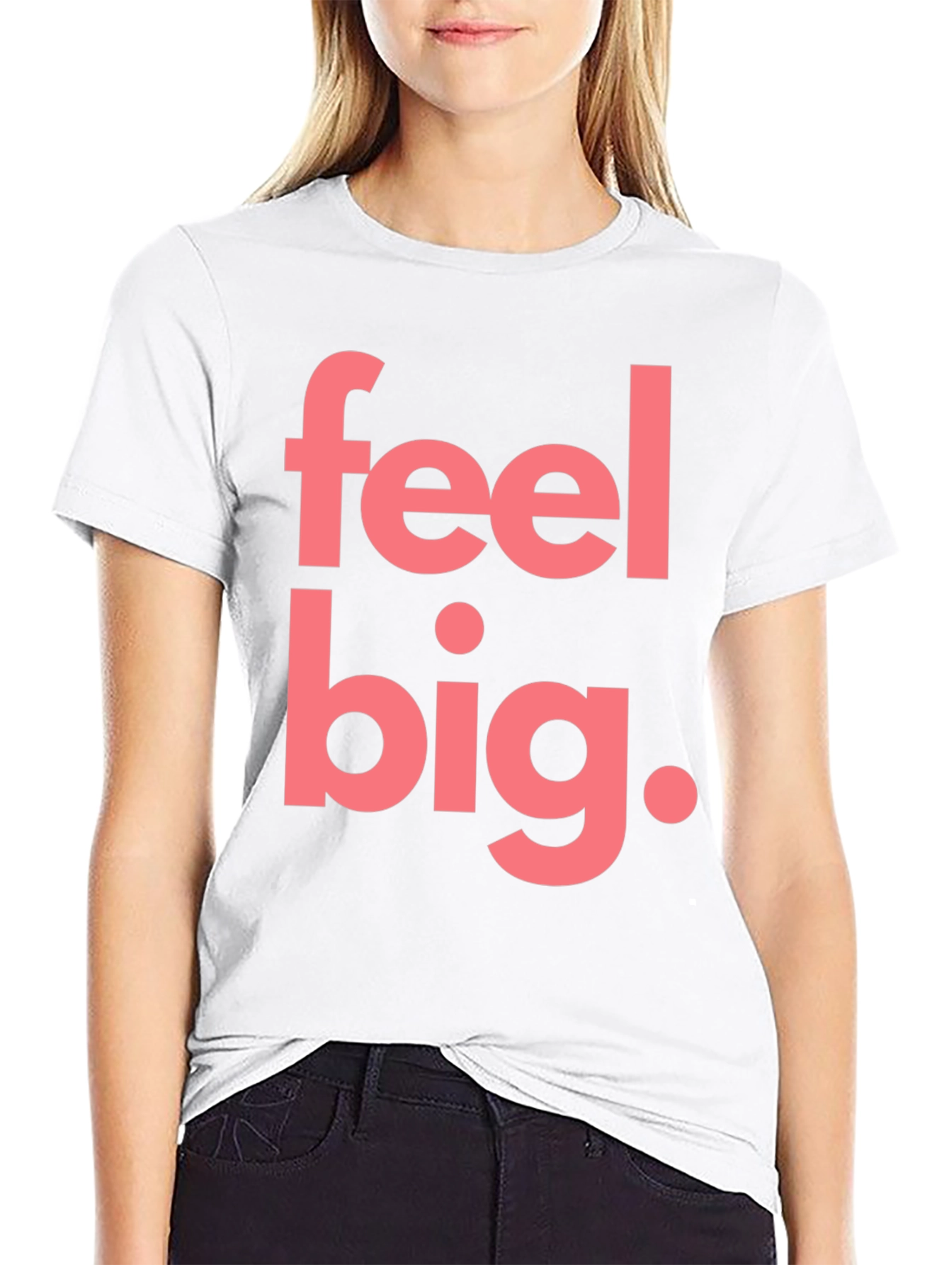 Feel Big Graphic Tee - Mens Black T-Shirt