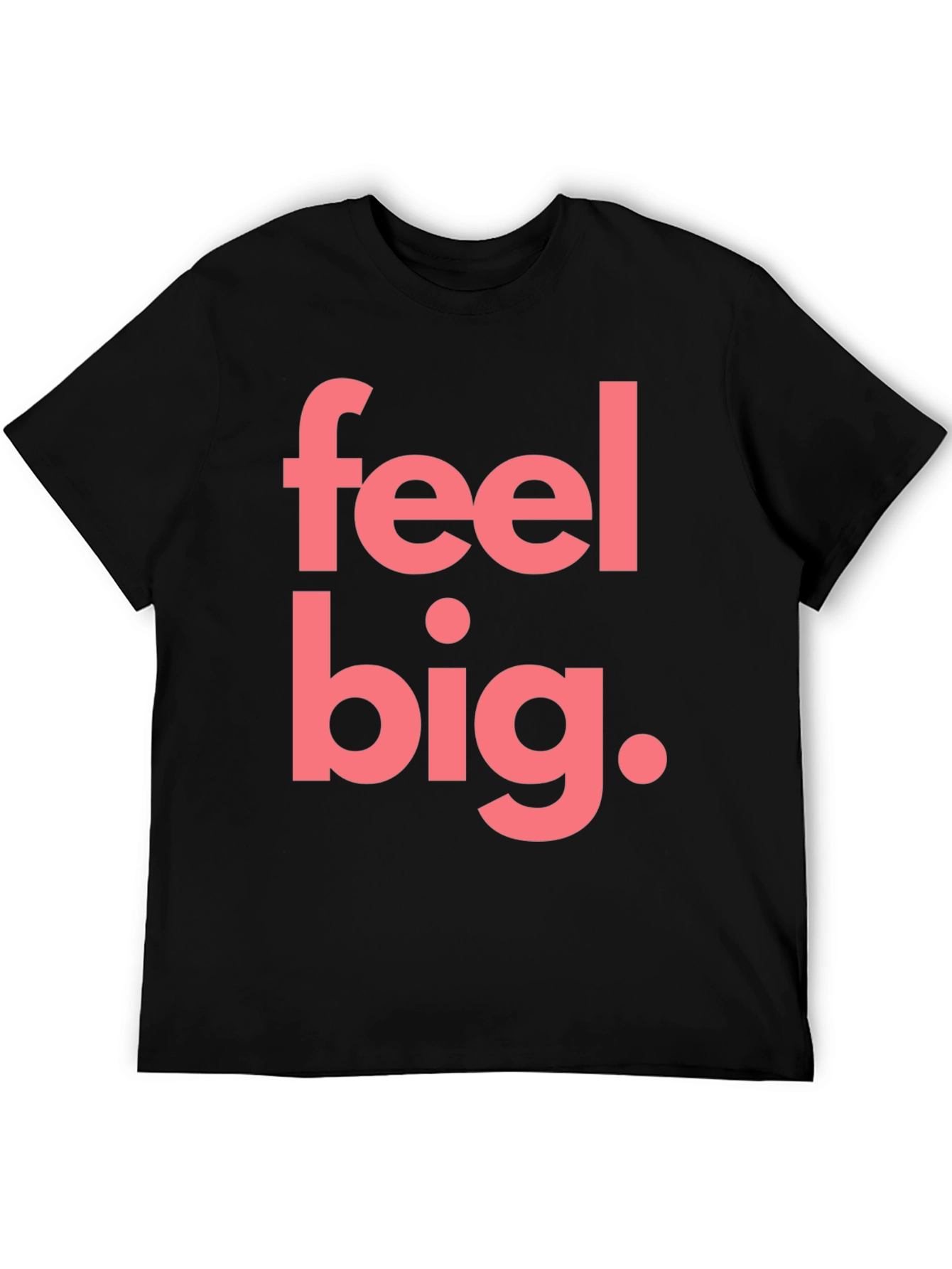 Feel Big Graphic Tee - Mens Black T-Shirt