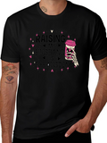 Raising My Husband T-Shirt - Exhausting Funny Tee