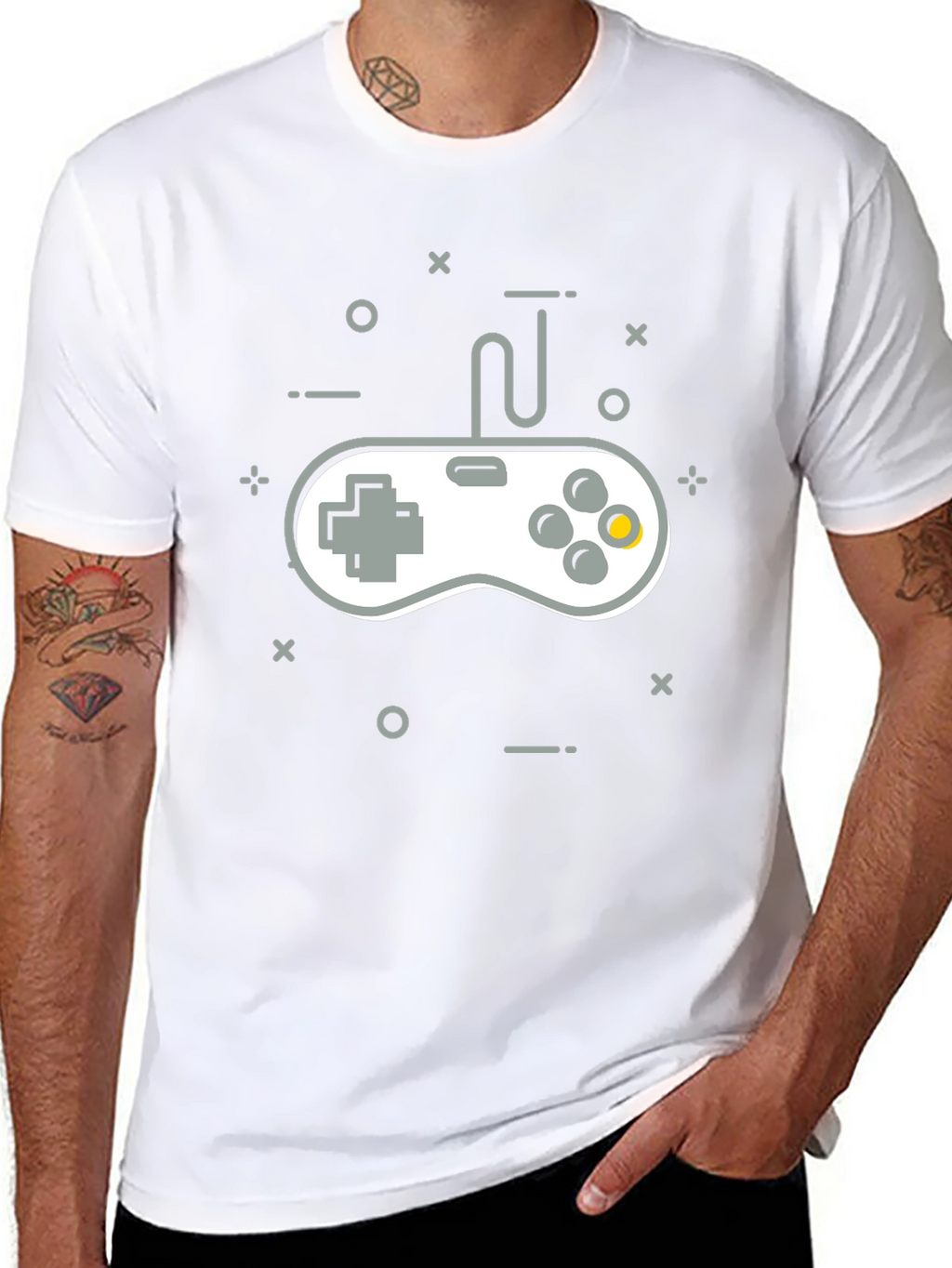 Retro Gamer T-Shirt - Classic Controller Design