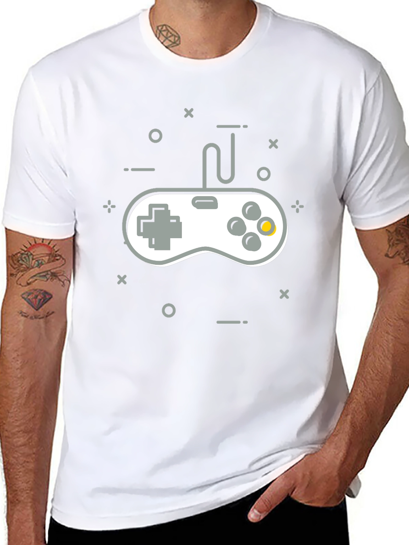 Retro Gamer T-Shirt - Classic Controller Design