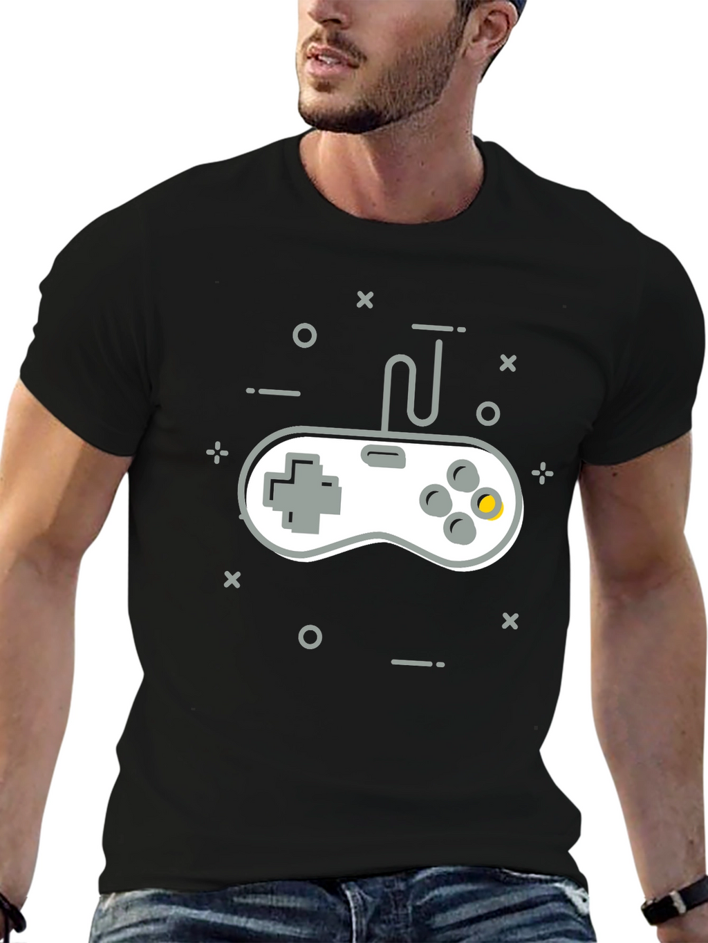 Retro Gamer T-Shirt - Classic Controller Design