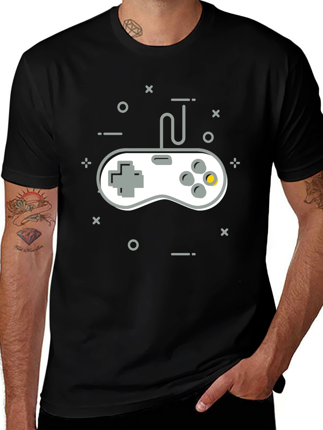 Retro Gamer T-Shirt - Classic Controller Design