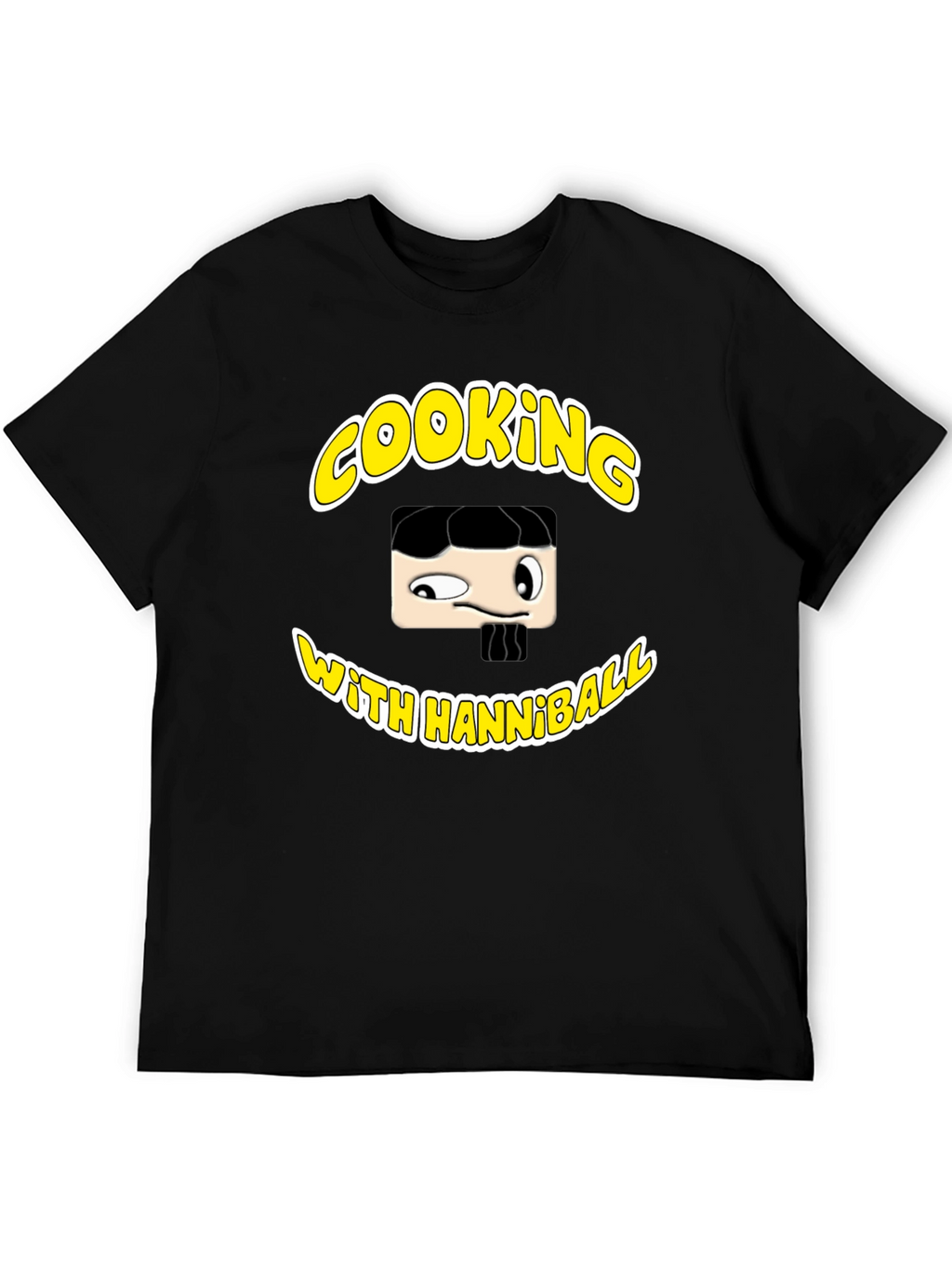 Hannibal Cooking T-Shirt - Black Graphic Tee