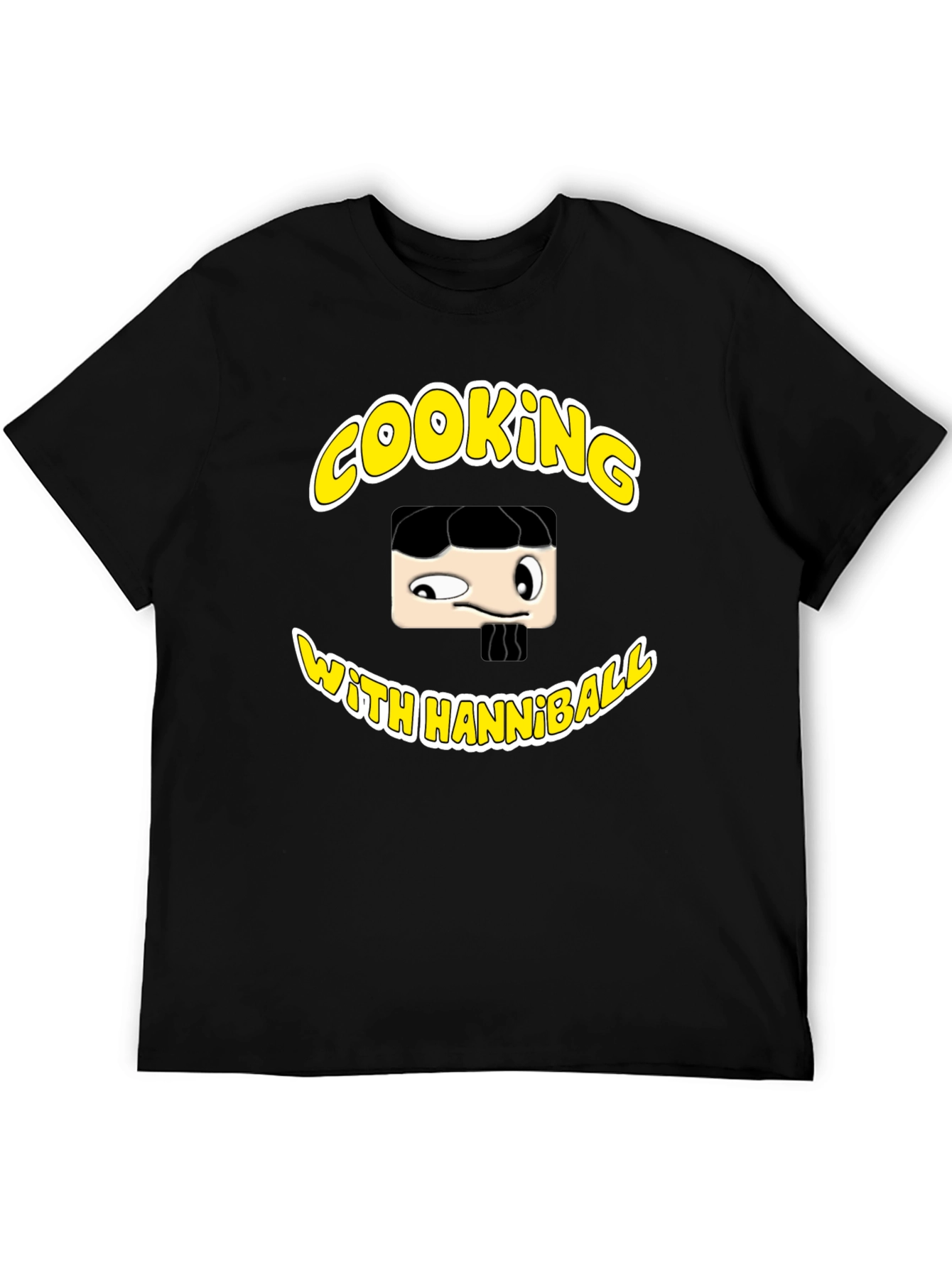 Hannibal Cooking T-Shirt - Black Graphic Tee