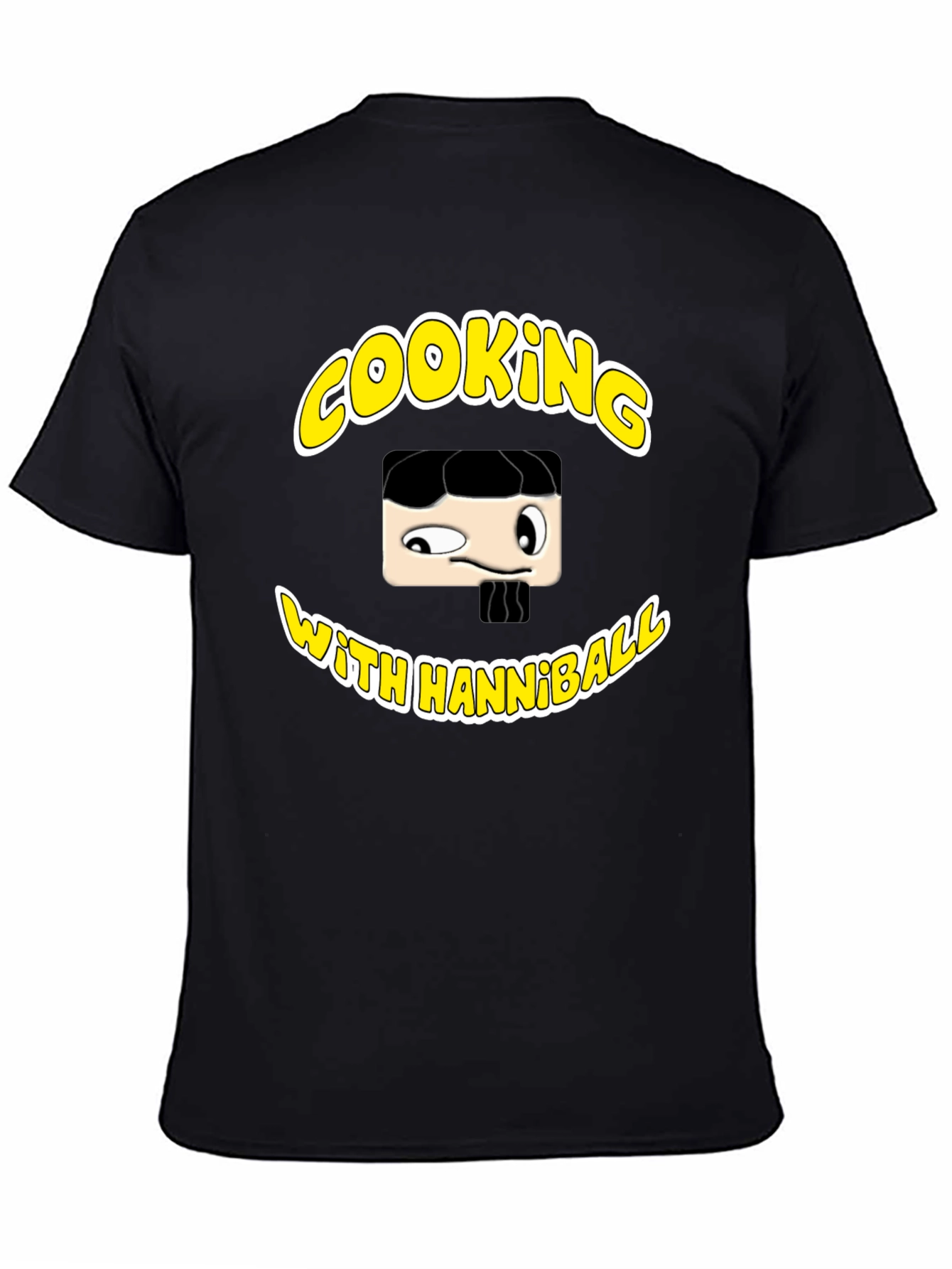 Hannibal Cooking T-Shirt - Black Graphic Tee