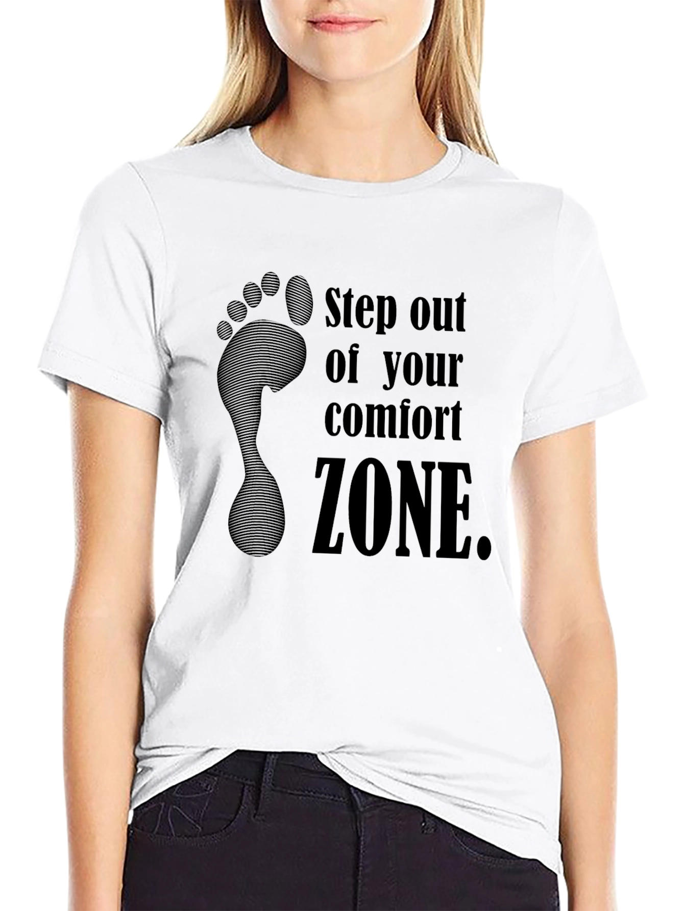 Step Out of Your Comfort Zone Graphic Tee