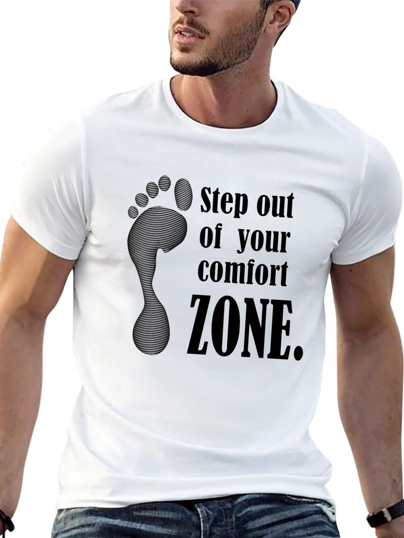 Step Out of Your Comfort Zone Graphic Tee