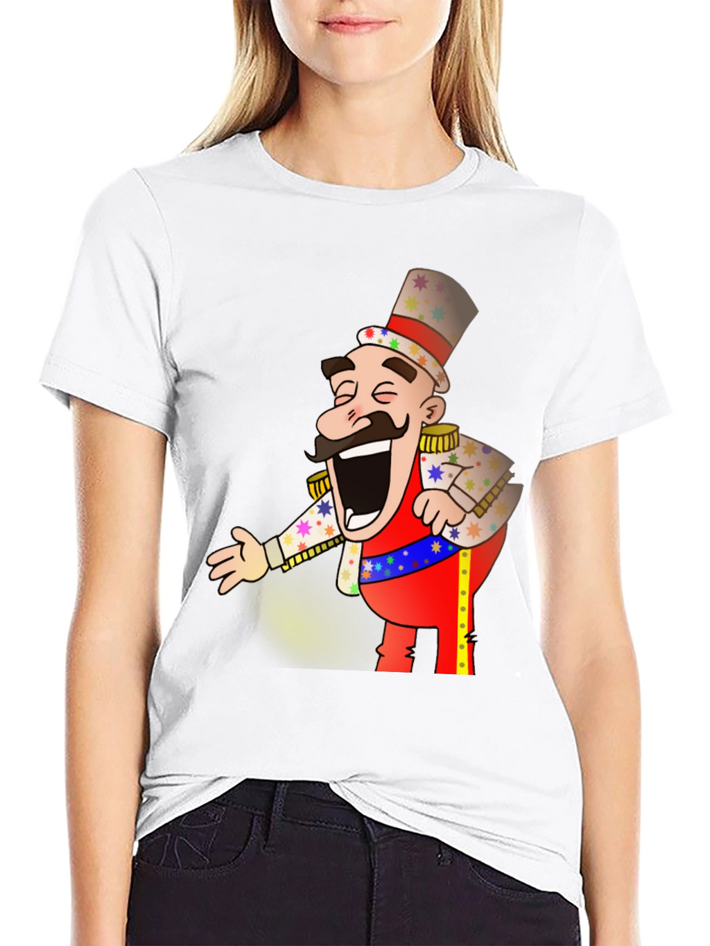 Funny Cartoon Ringmaster T-Shirt
