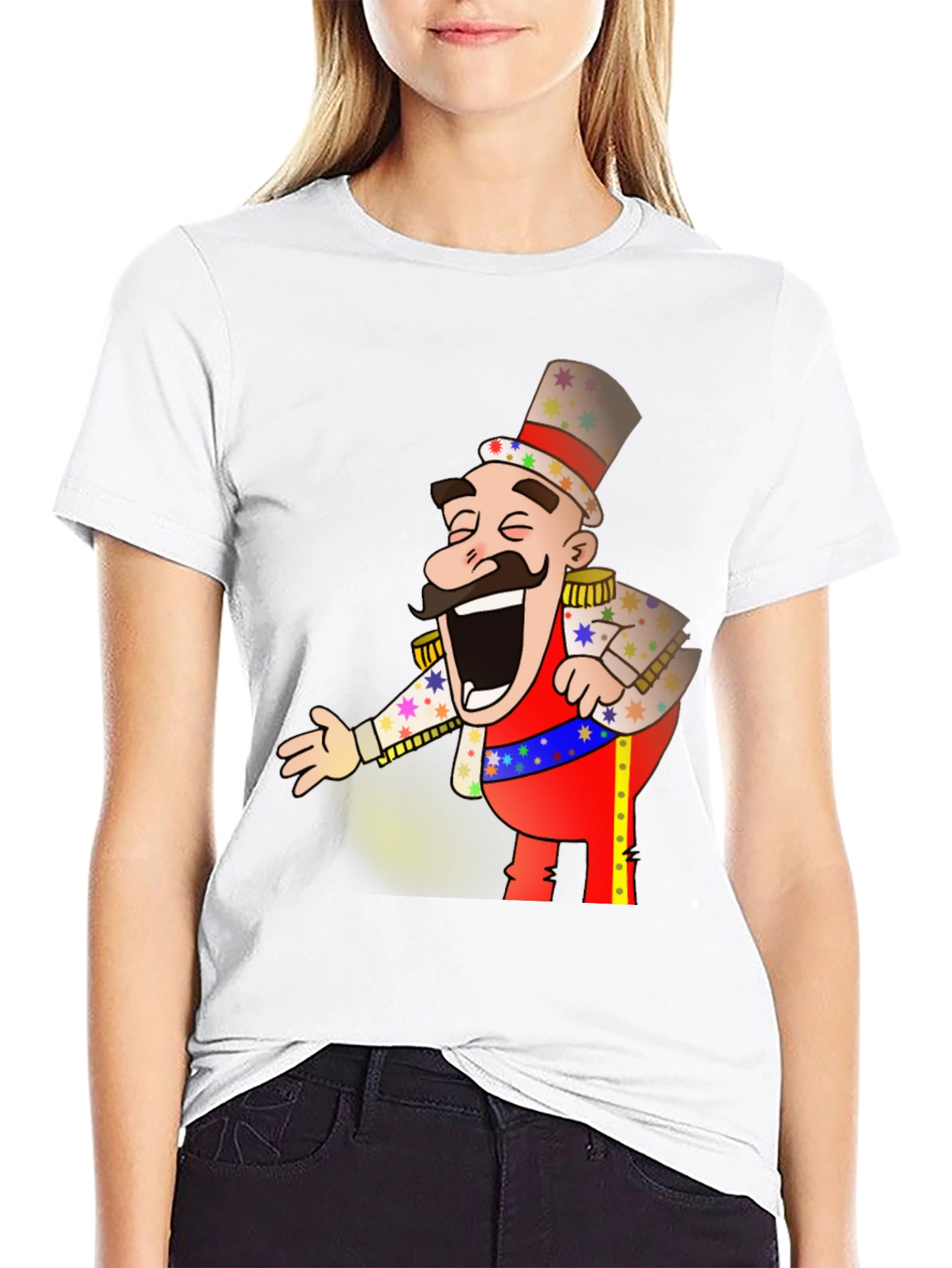 Funny Cartoon Ringmaster T-Shirt