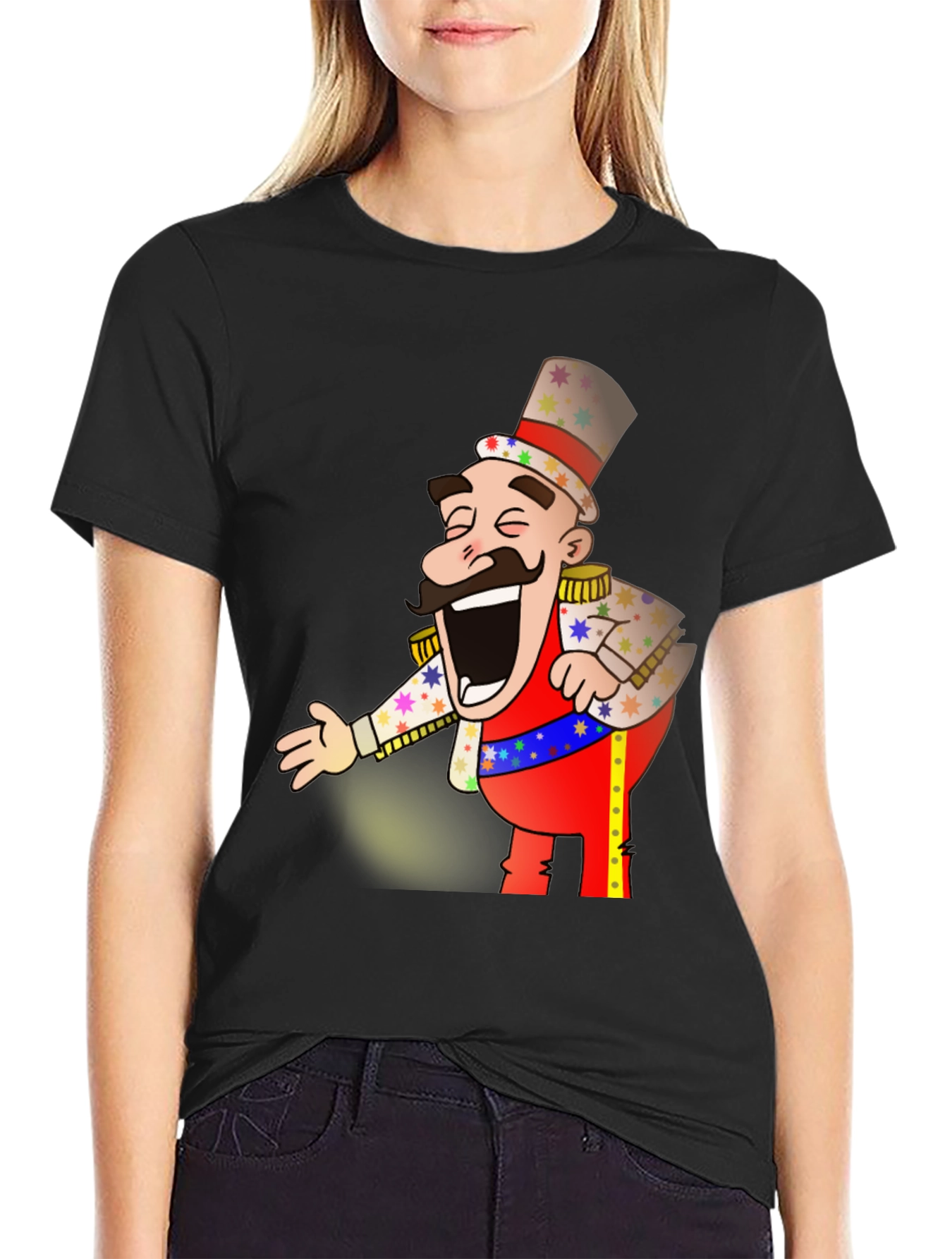 Funny Cartoon Ringmaster T-Shirt