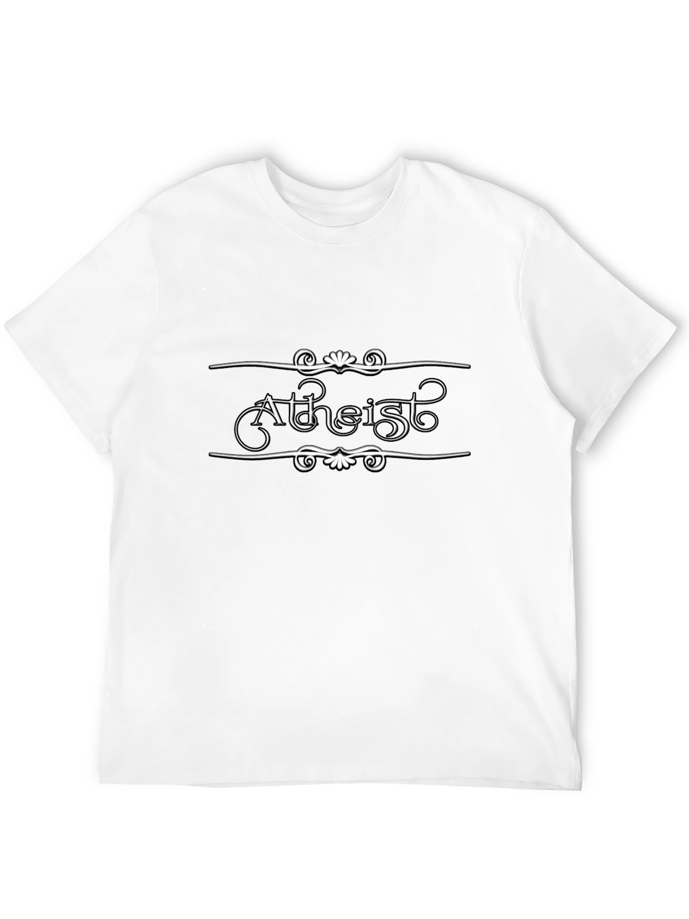 Atheist Graphic Tee - Bold Statement Shirt