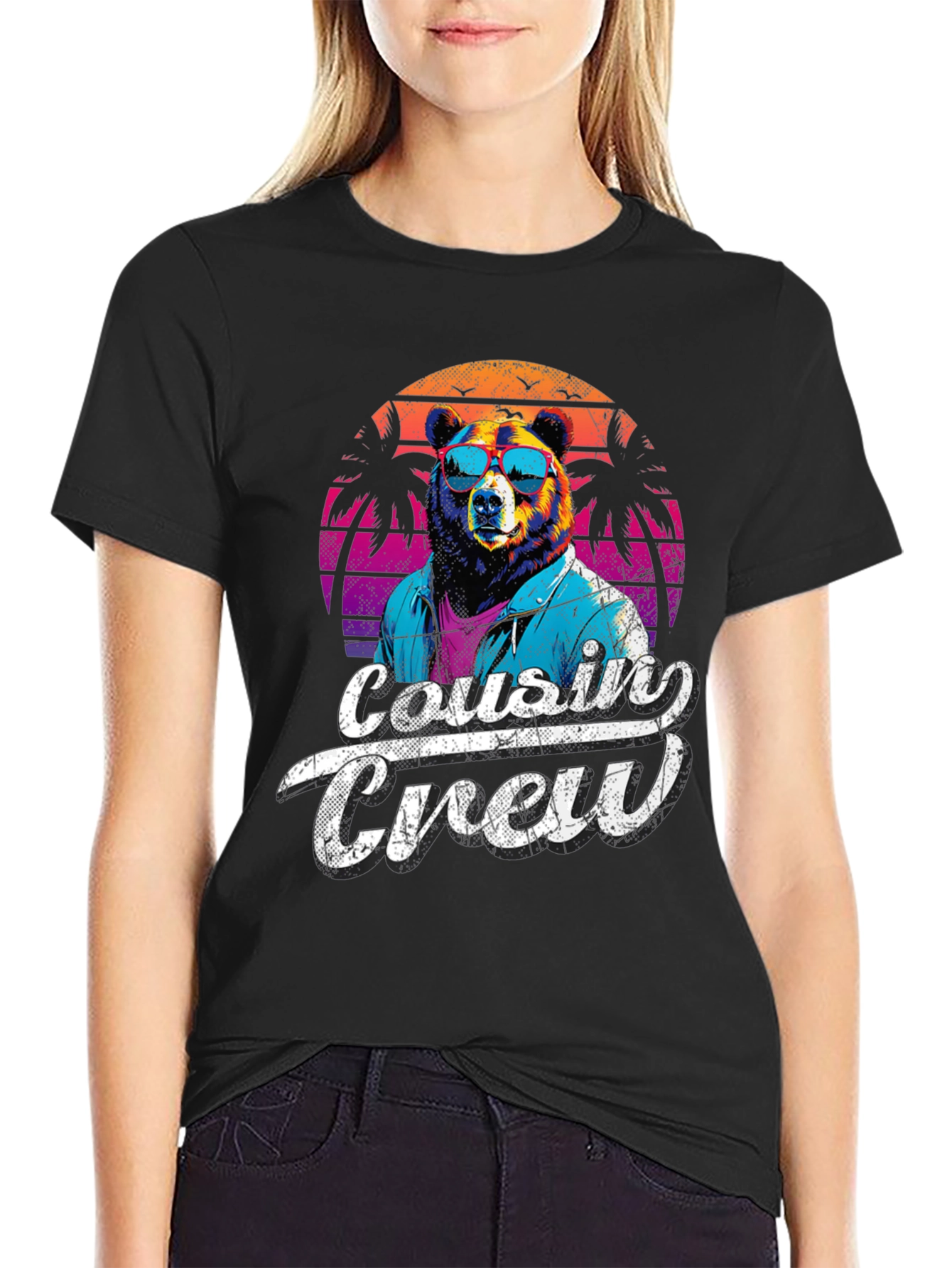 Cousin Crew Retro Bear T-Shirt