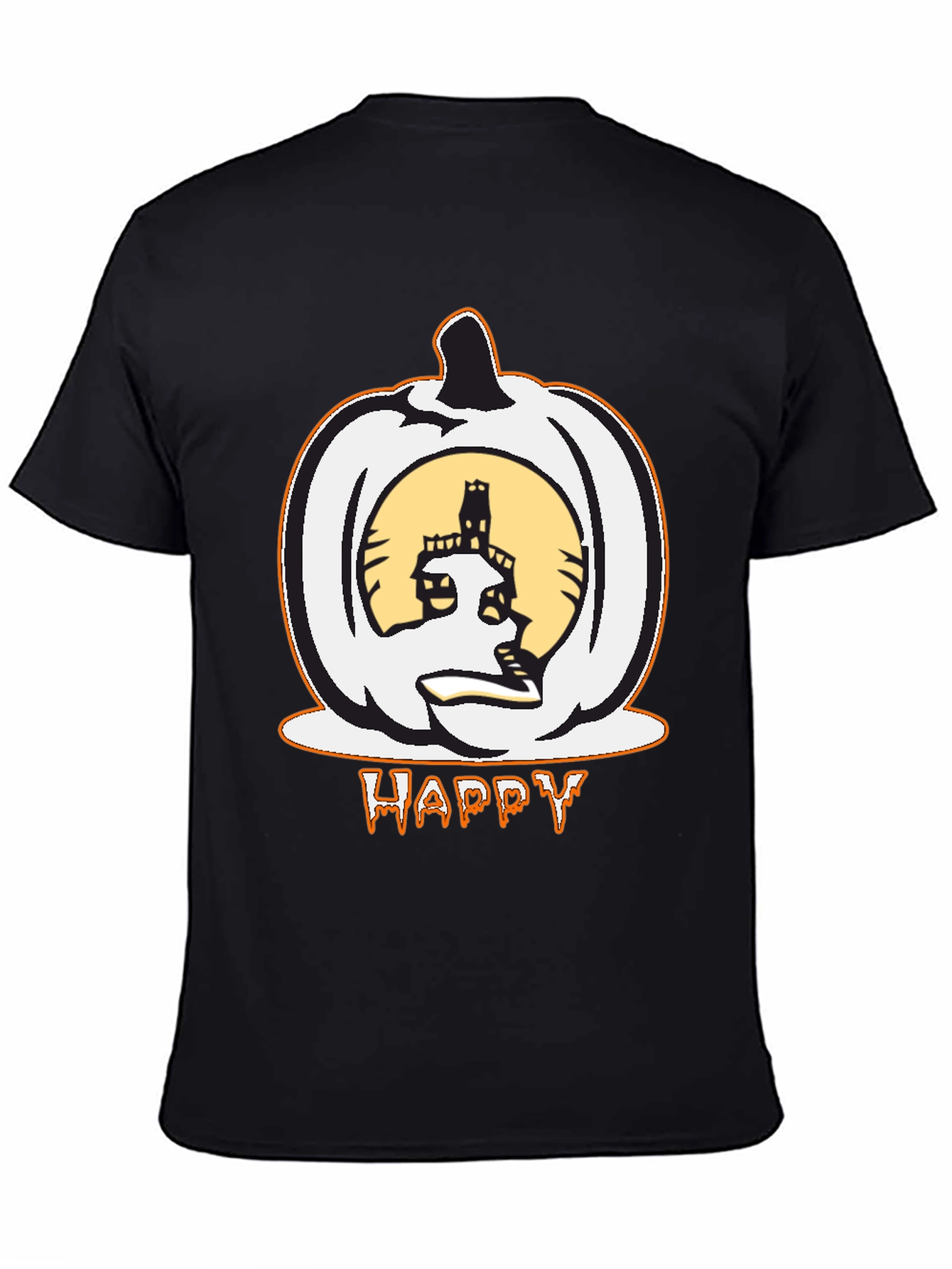 Halloween Pumpkin Happy T-Shirt