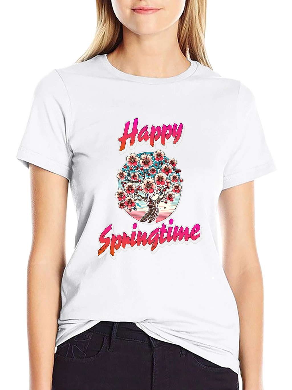 Happy Springtime Graphic Tee