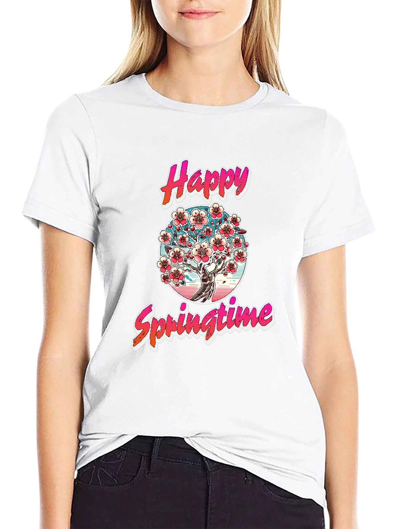 Happy Springtime Graphic Tee