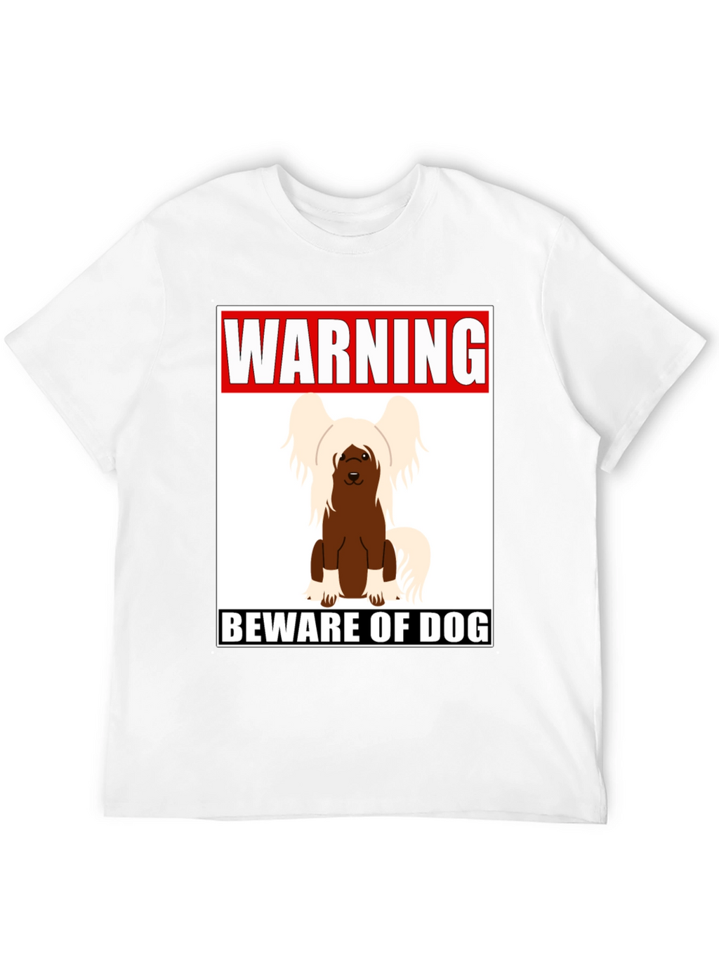 Warning Beware of Dog T-shirt