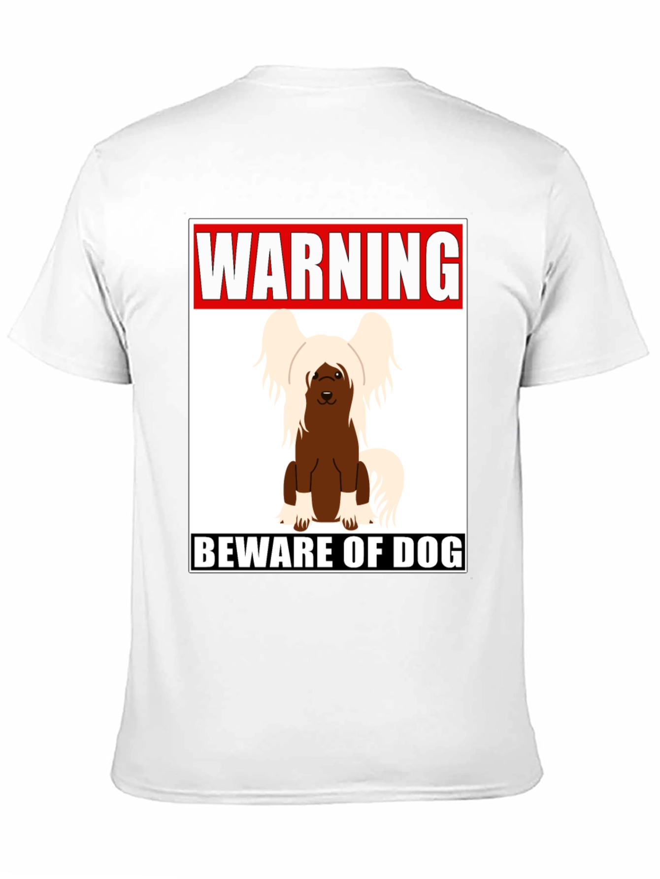 Warning Beware of Dog T-shirt