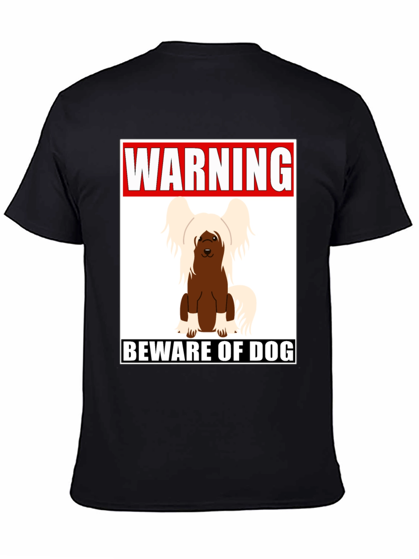 Warning Beware of Dog T-shirt