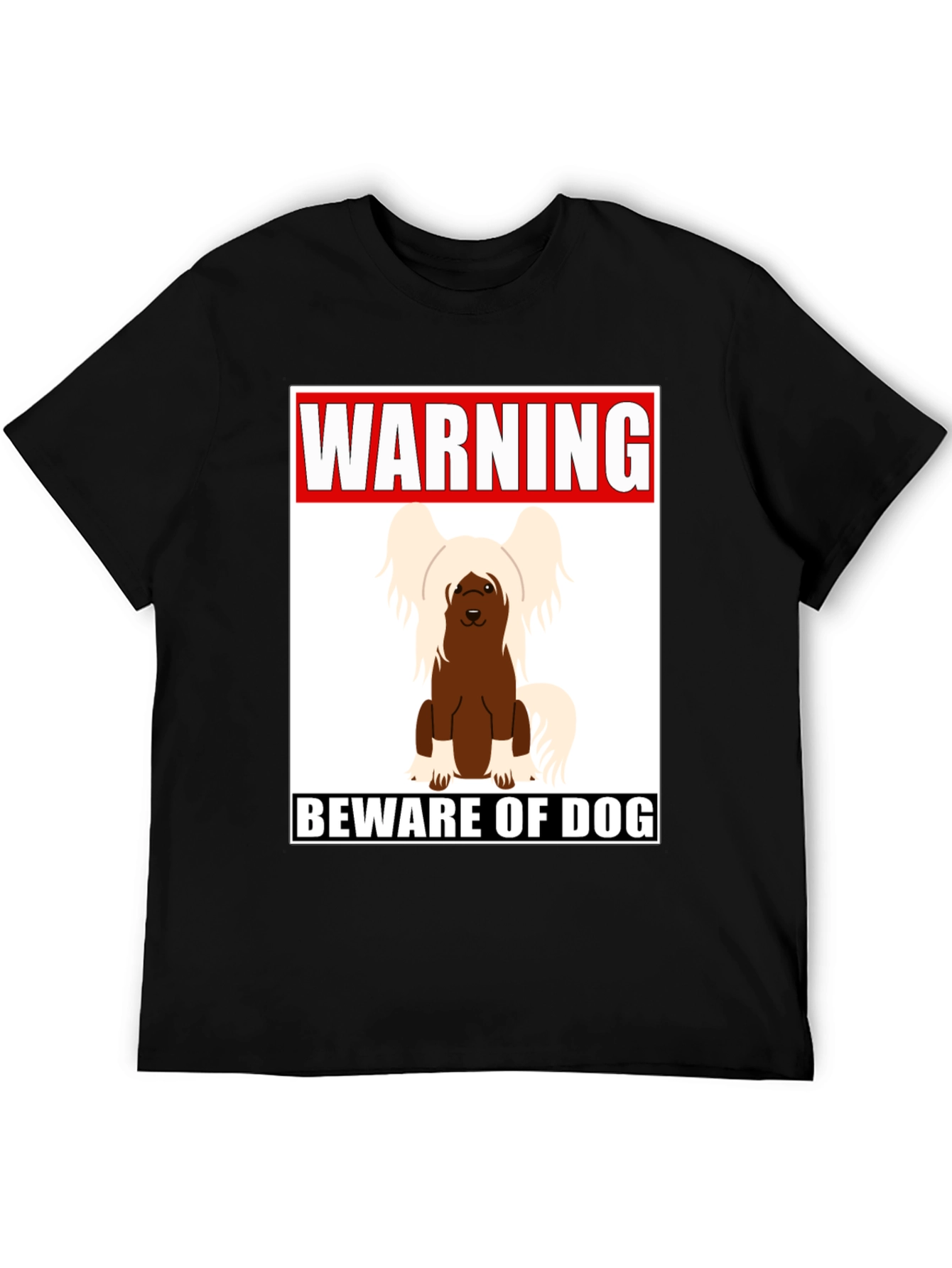 Warning Beware of Dog T-shirt