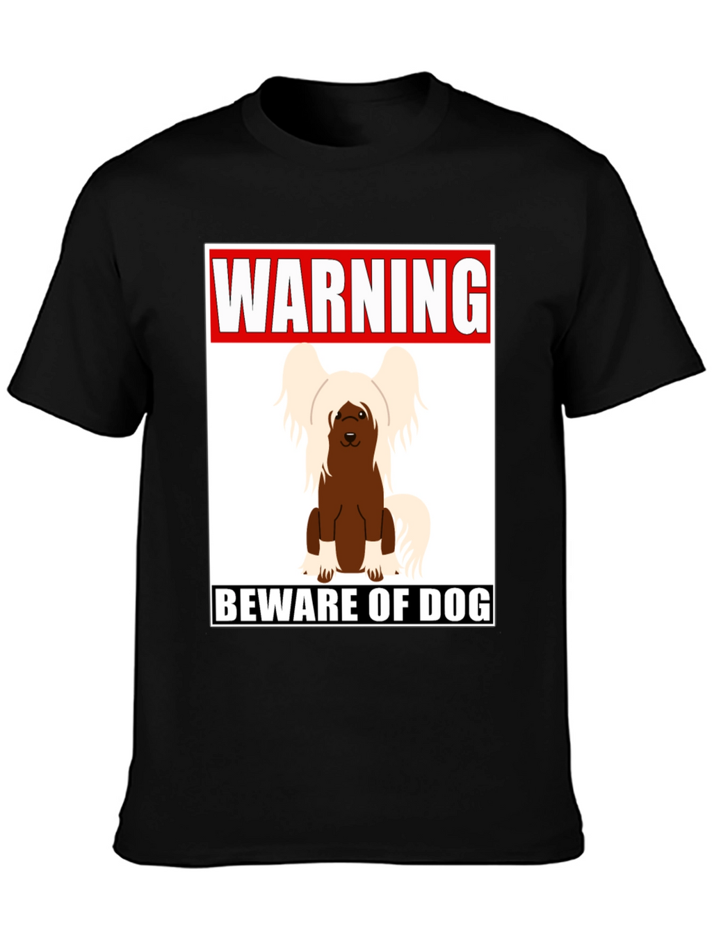 Warning Beware of Dog T-shirt