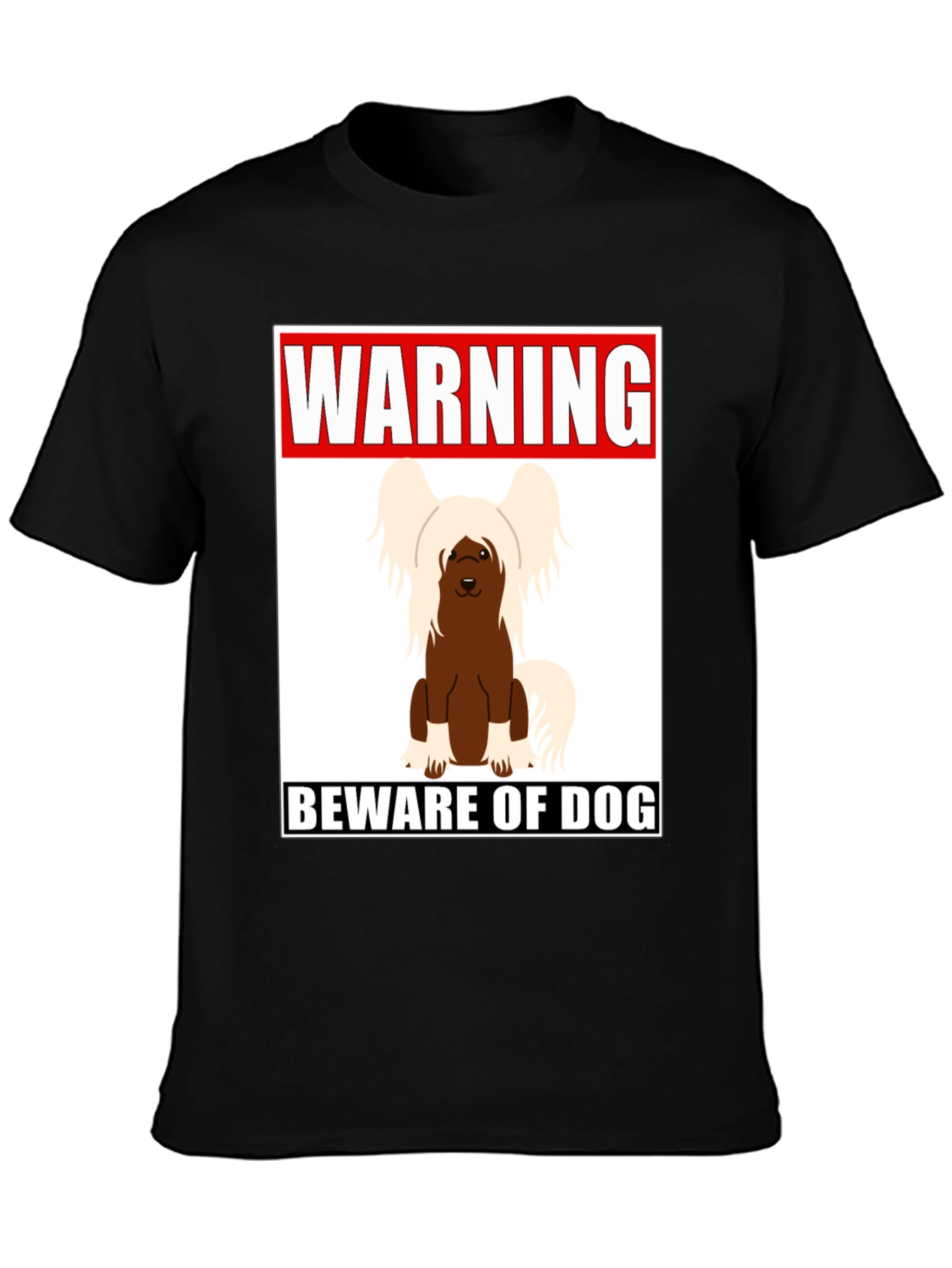 Warning Beware of Dog T-shirt
