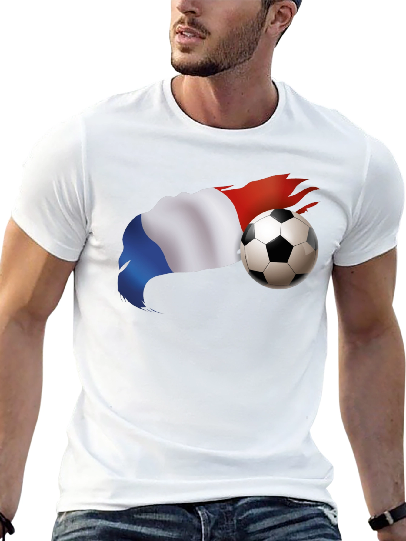 France Soccer T-Shirt - Stylish Fan Apparel