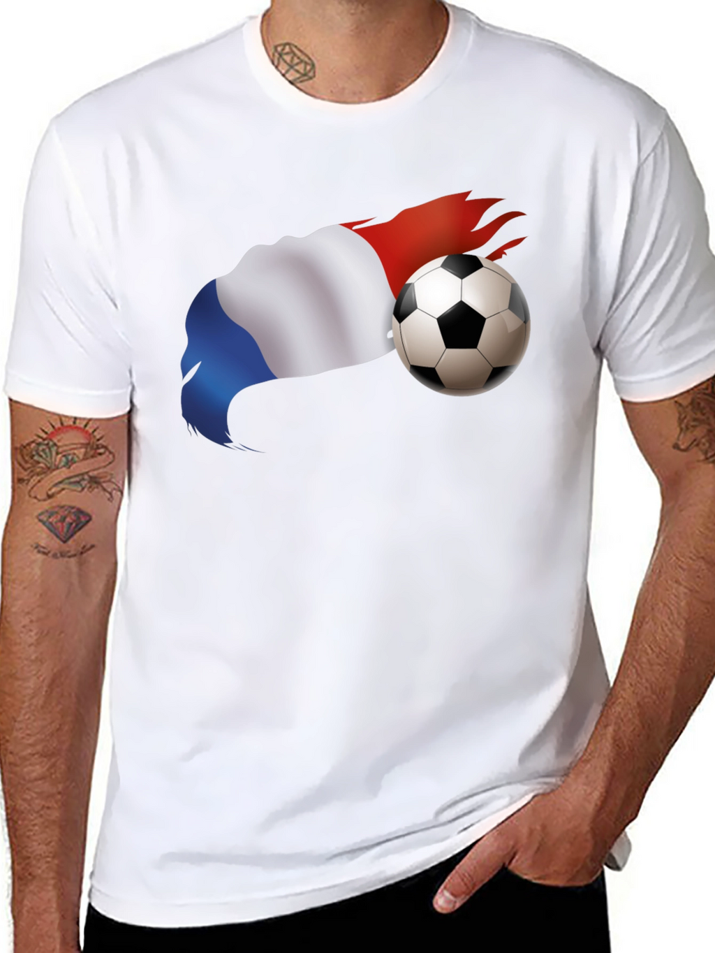France Soccer T-Shirt - Stylish Fan Apparel