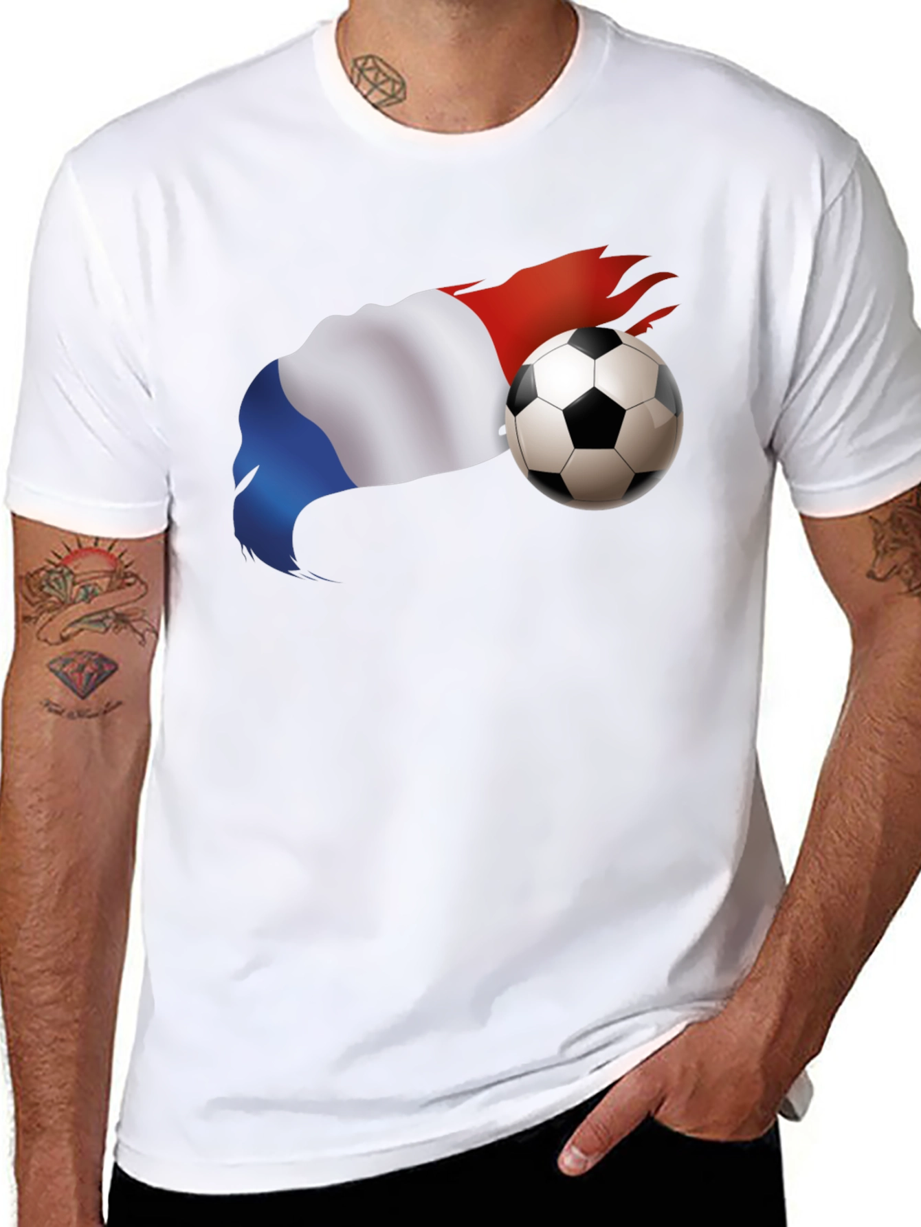 France Soccer T-Shirt - Stylish Fan Apparel