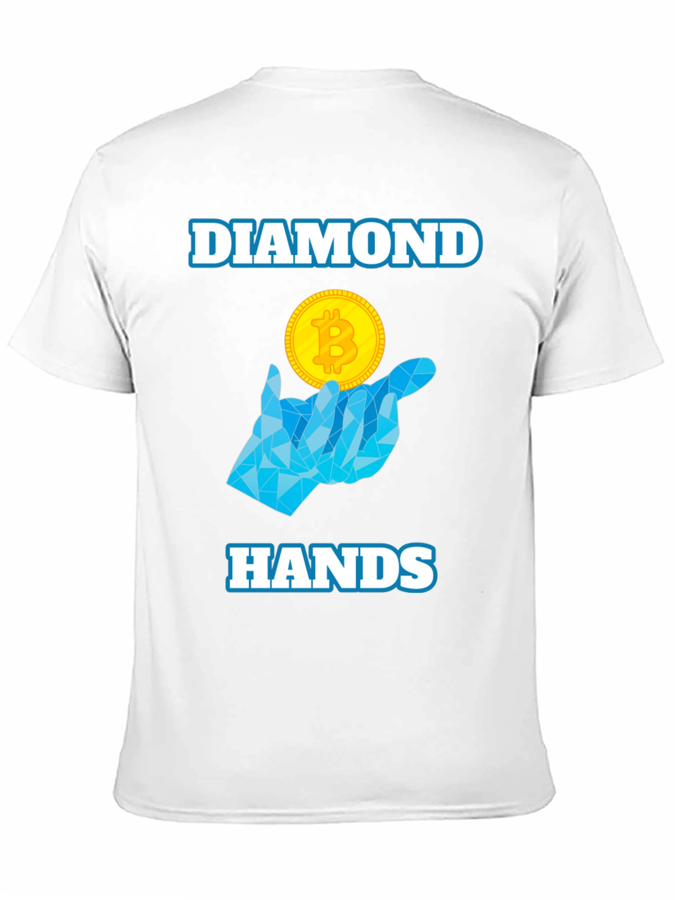 Diamond Hands Bitcoin Crypto T-Shirt
