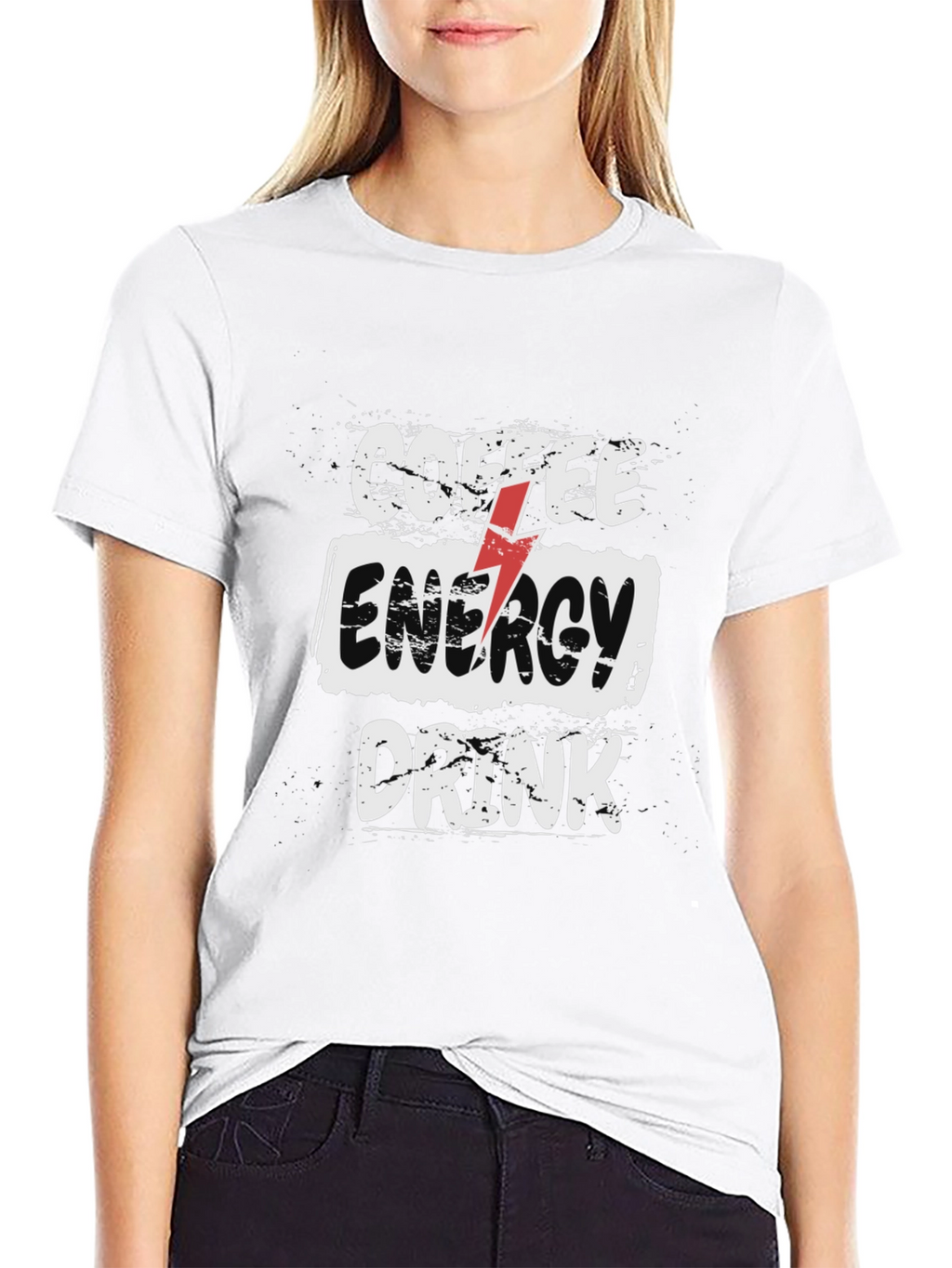 Coffee Energy Drink T-Shirt - Black