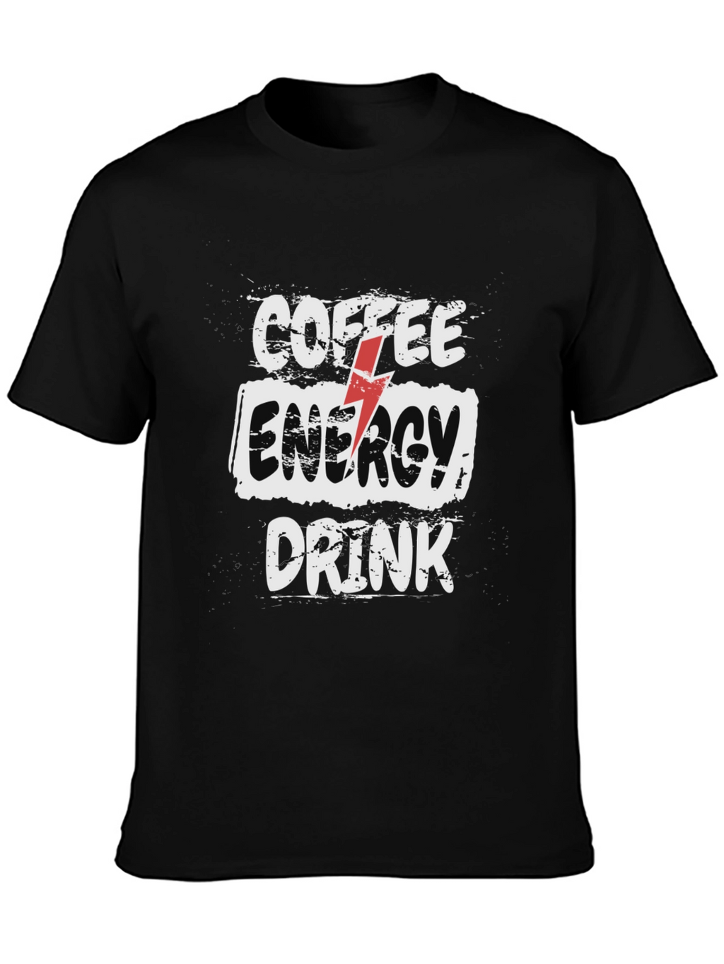 Coffee Energy Drink T-Shirt - Black