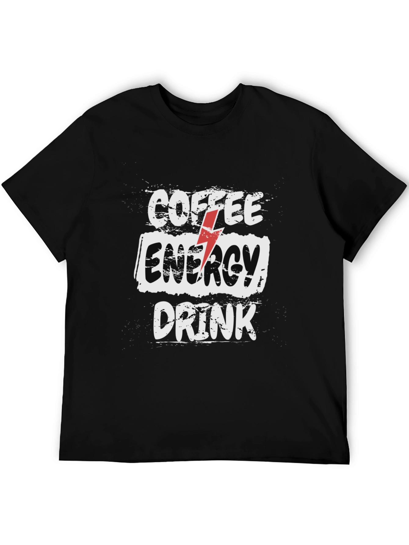 Coffee Energy Drink T-Shirt - Black