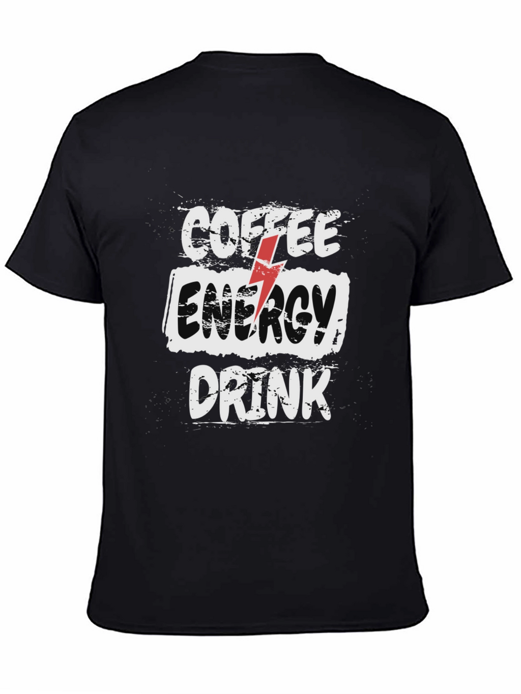 Coffee Energy Drink T-Shirt - Black
