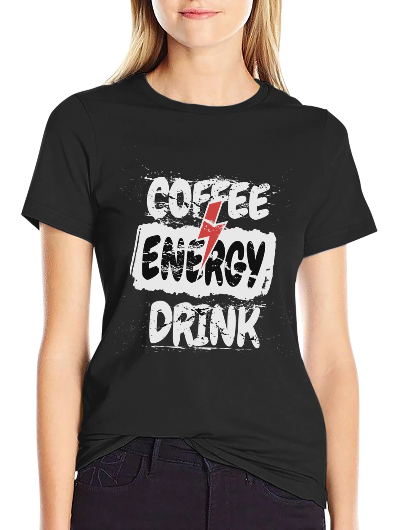 Coffee Energy Drink T-Shirt - Black