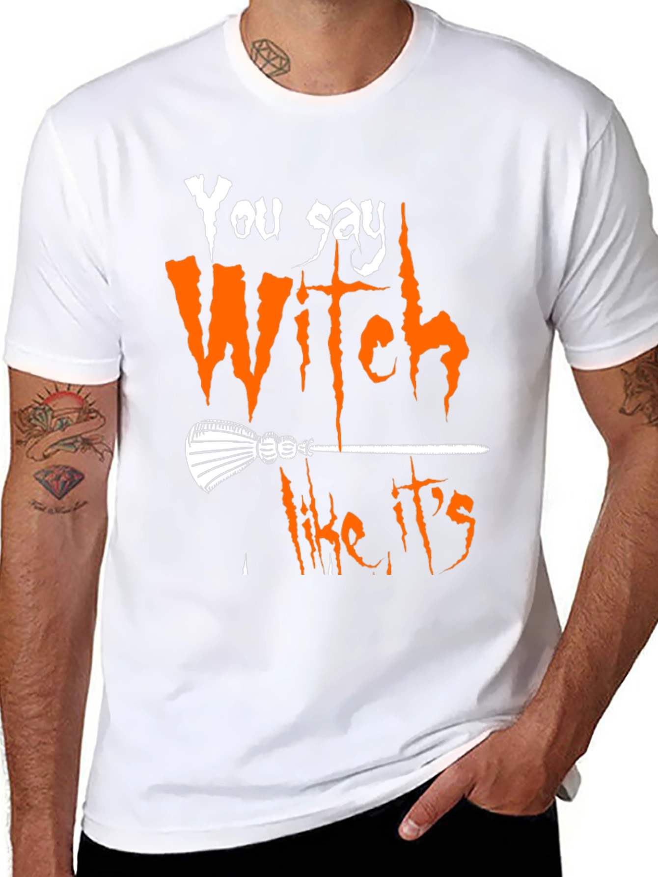 Halloween Witch Graphic Tee