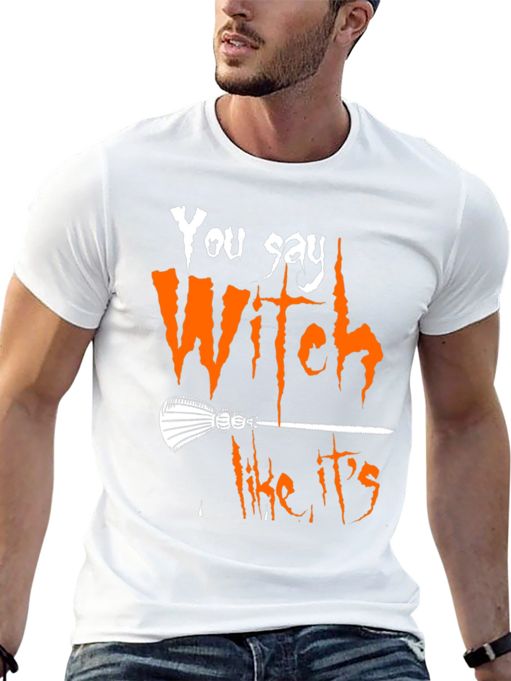 Halloween Witch Graphic Tee
